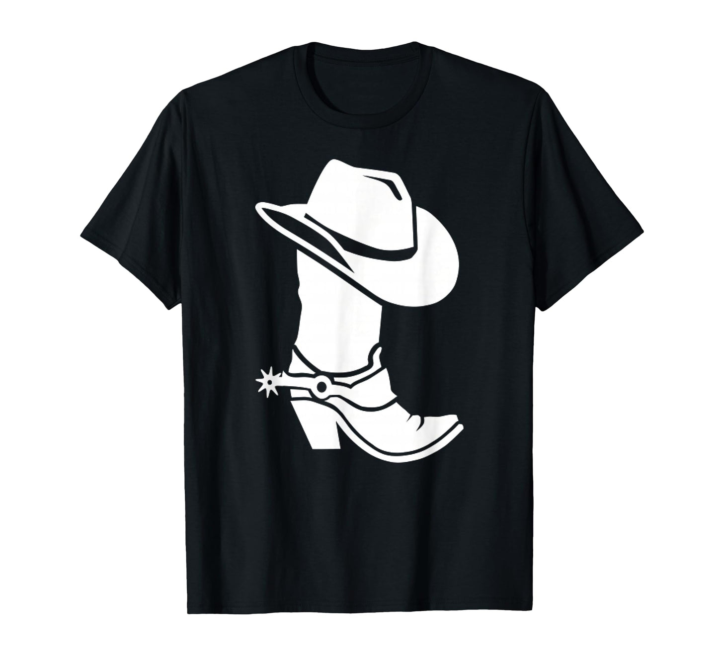 Cowboy Boots and Hat T-Shirt