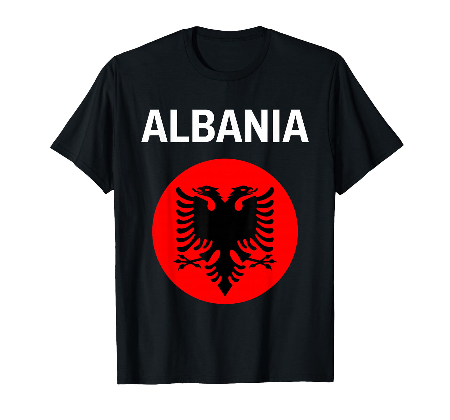 Albania Flag Modern T-Shirt