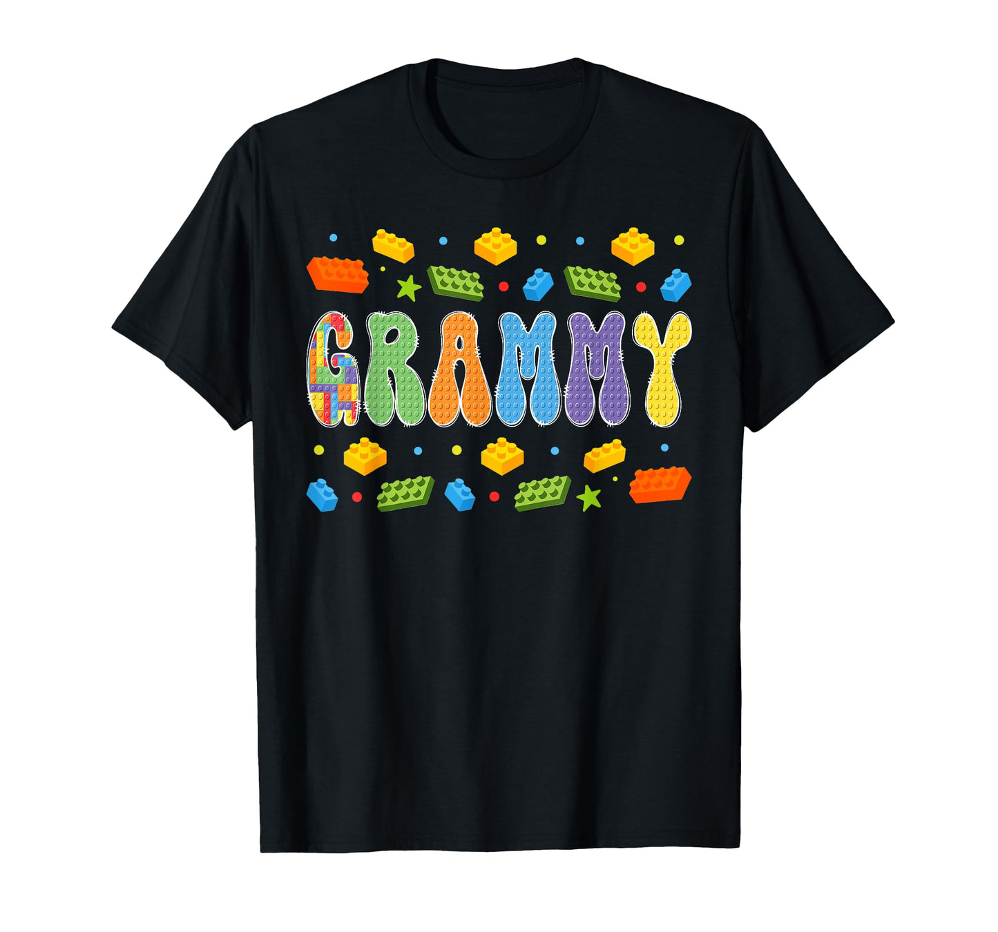 Grammy Building Bricks Block Master Builder Matching T-Shirt