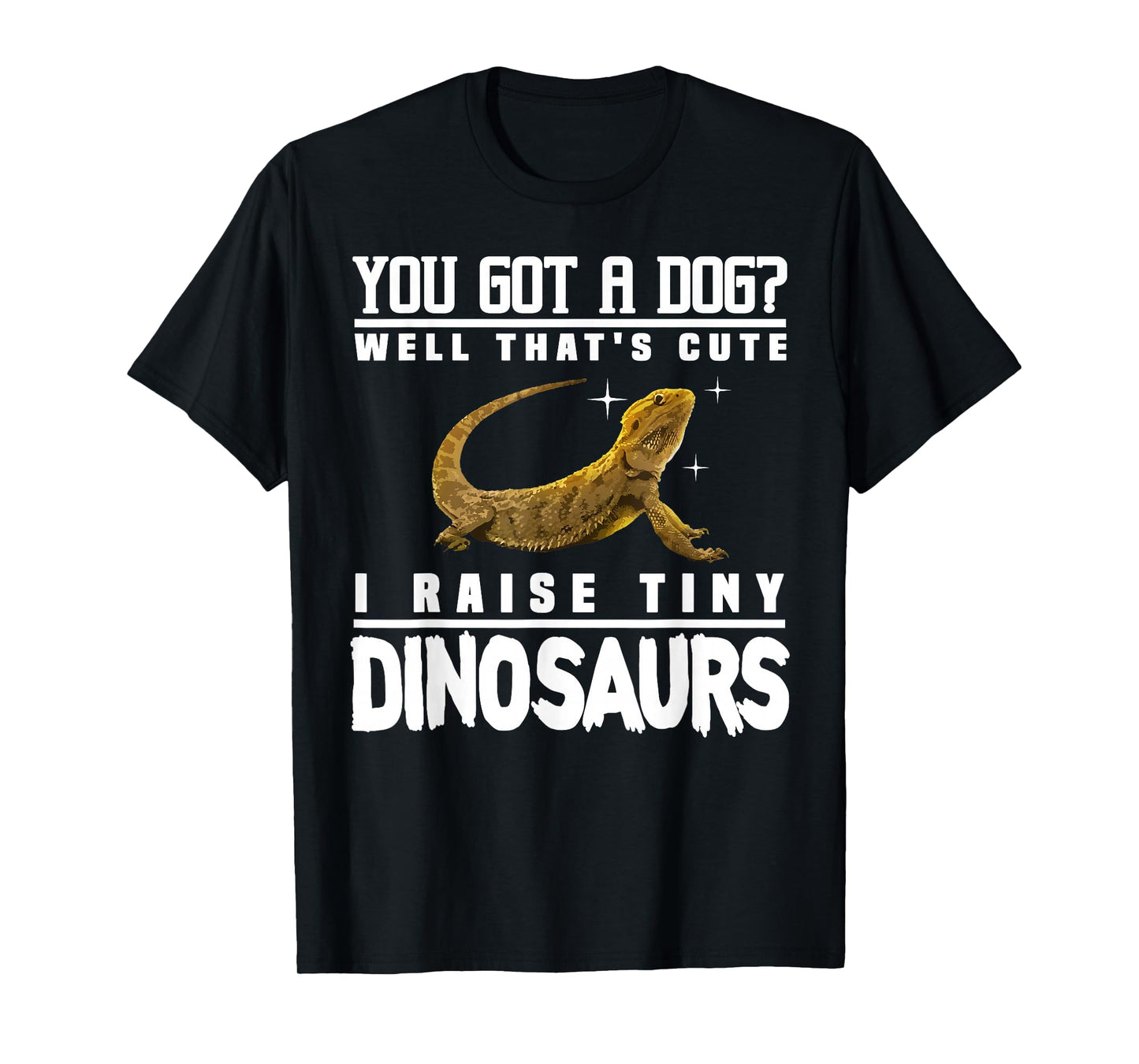 Funny Bearded Dragon Art for Men Women Bearded Dragon Lover T-Shirt