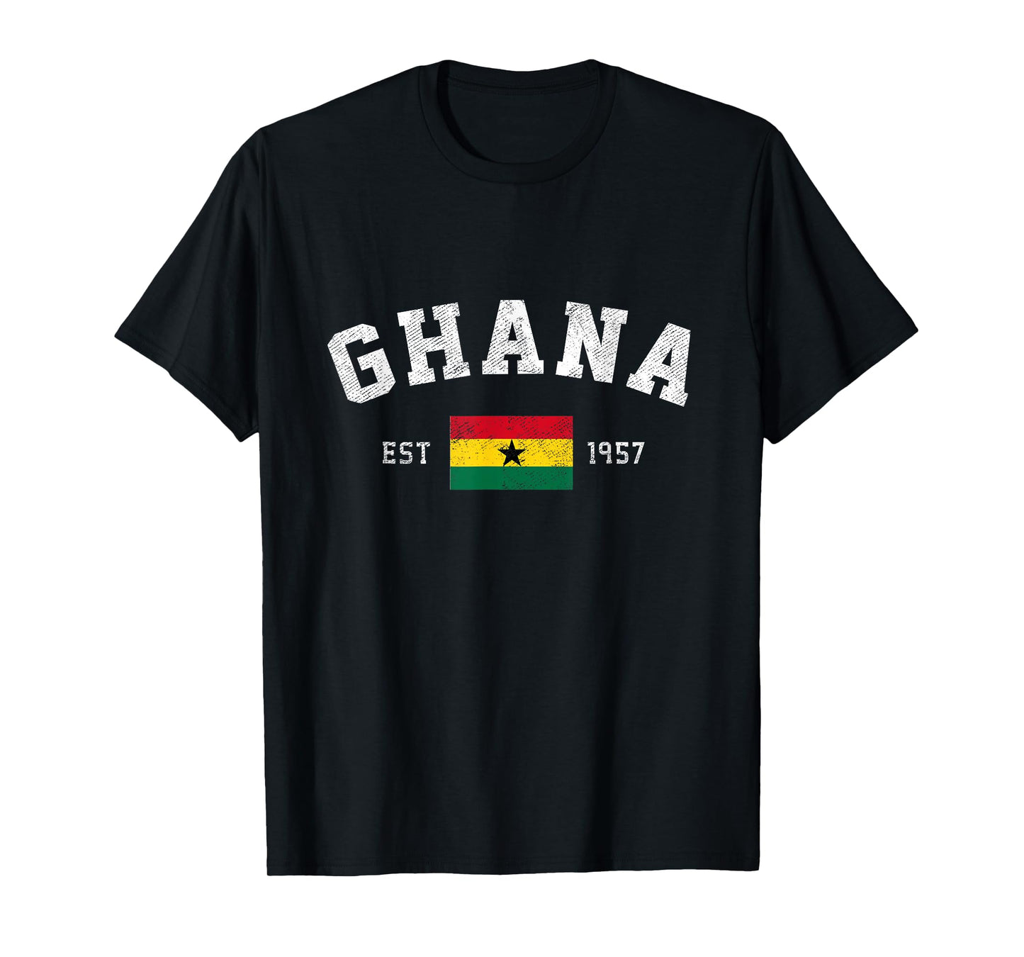 Ghana Est. 1957 Ghanaian Flag Independence Day T-Shirt