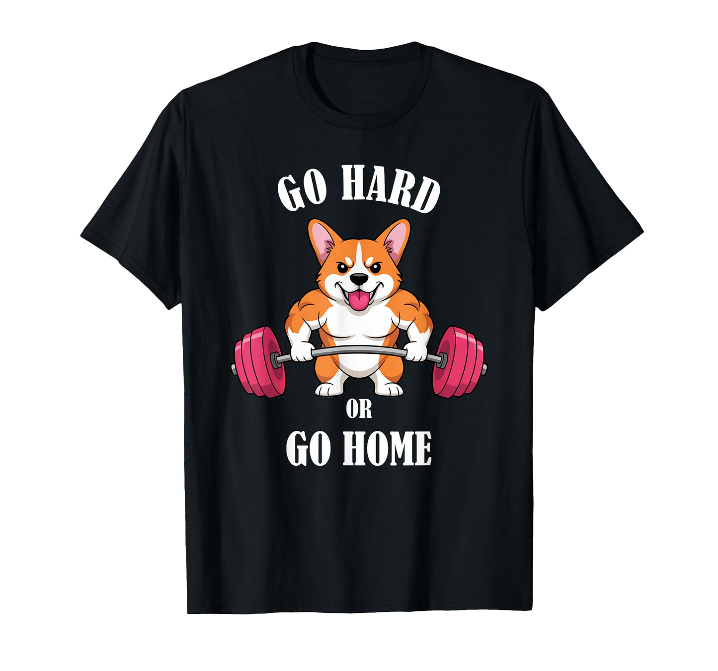 Corgi Workout Shirt Corgi Weightlifting Gym T-Shirt