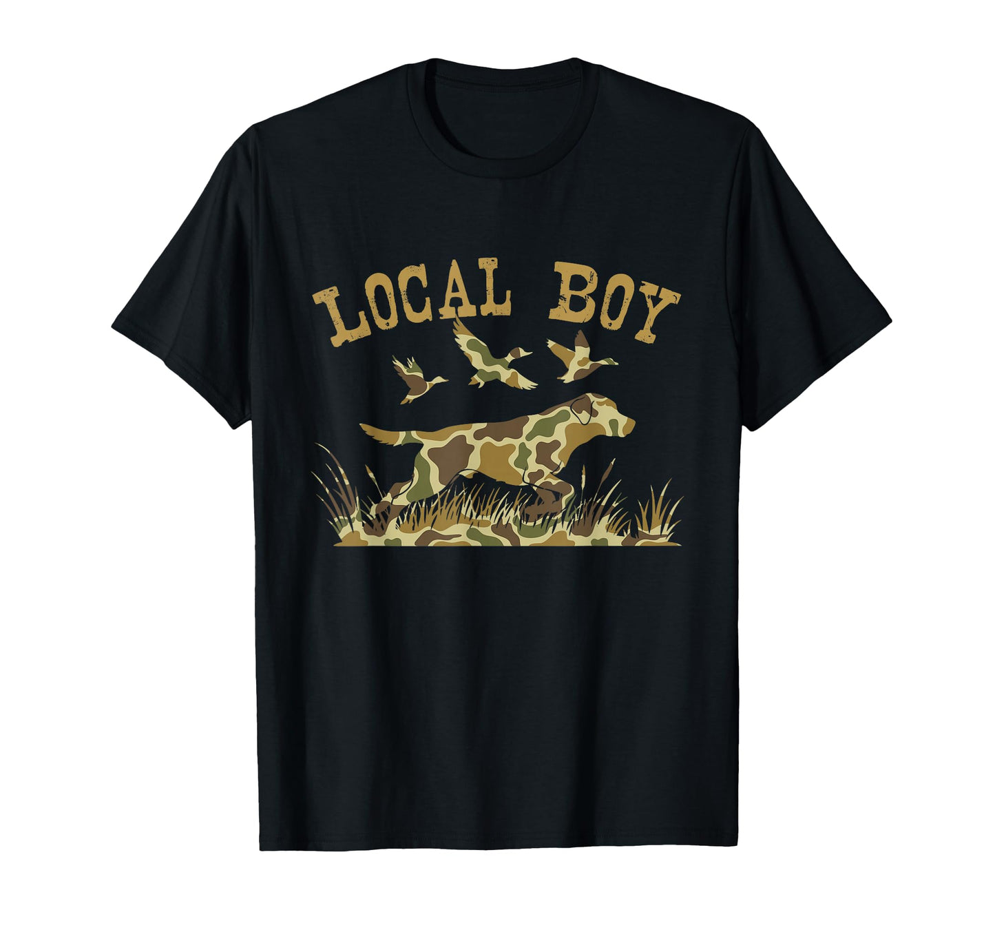 Local Boy - Lab Hunting Labrador Hunting Dog Hunter T-Shirt