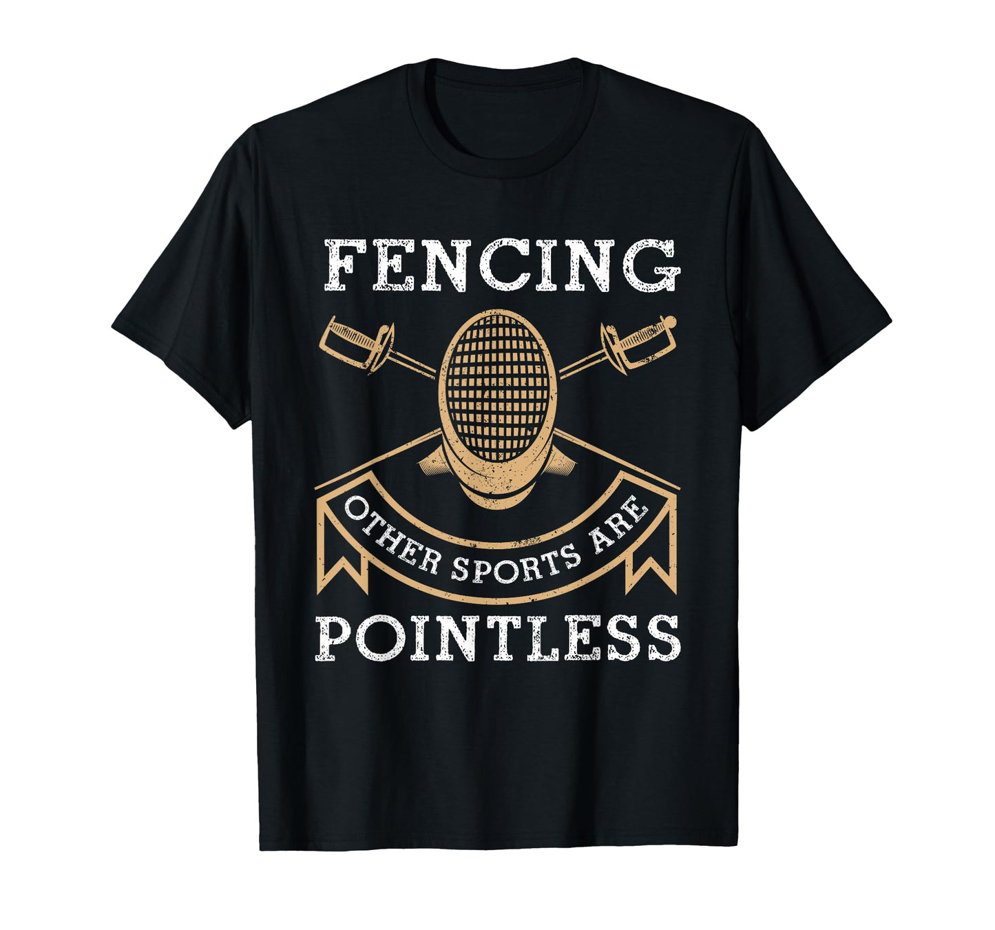 Funny Fencing Design For Men Women Kids Fencing Sport Fencer T-Shirt