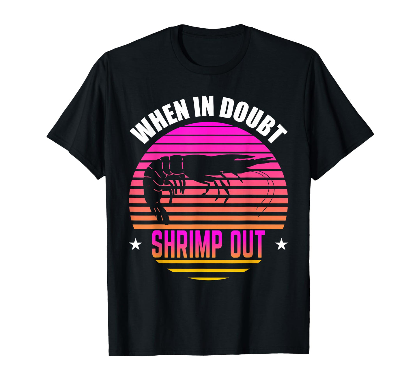 Retro BJJ Brazilian Jiu Jitsu Shrimp Out Grappling T-Shirt