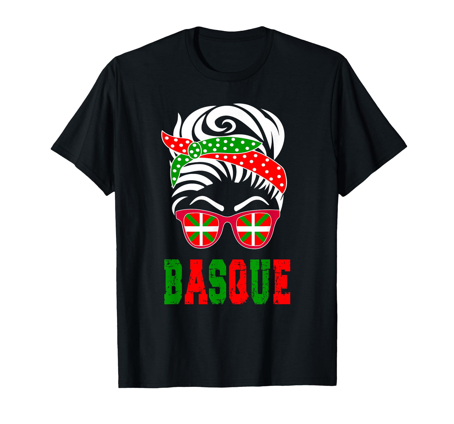Basque country flag Basque girl T-Shirt