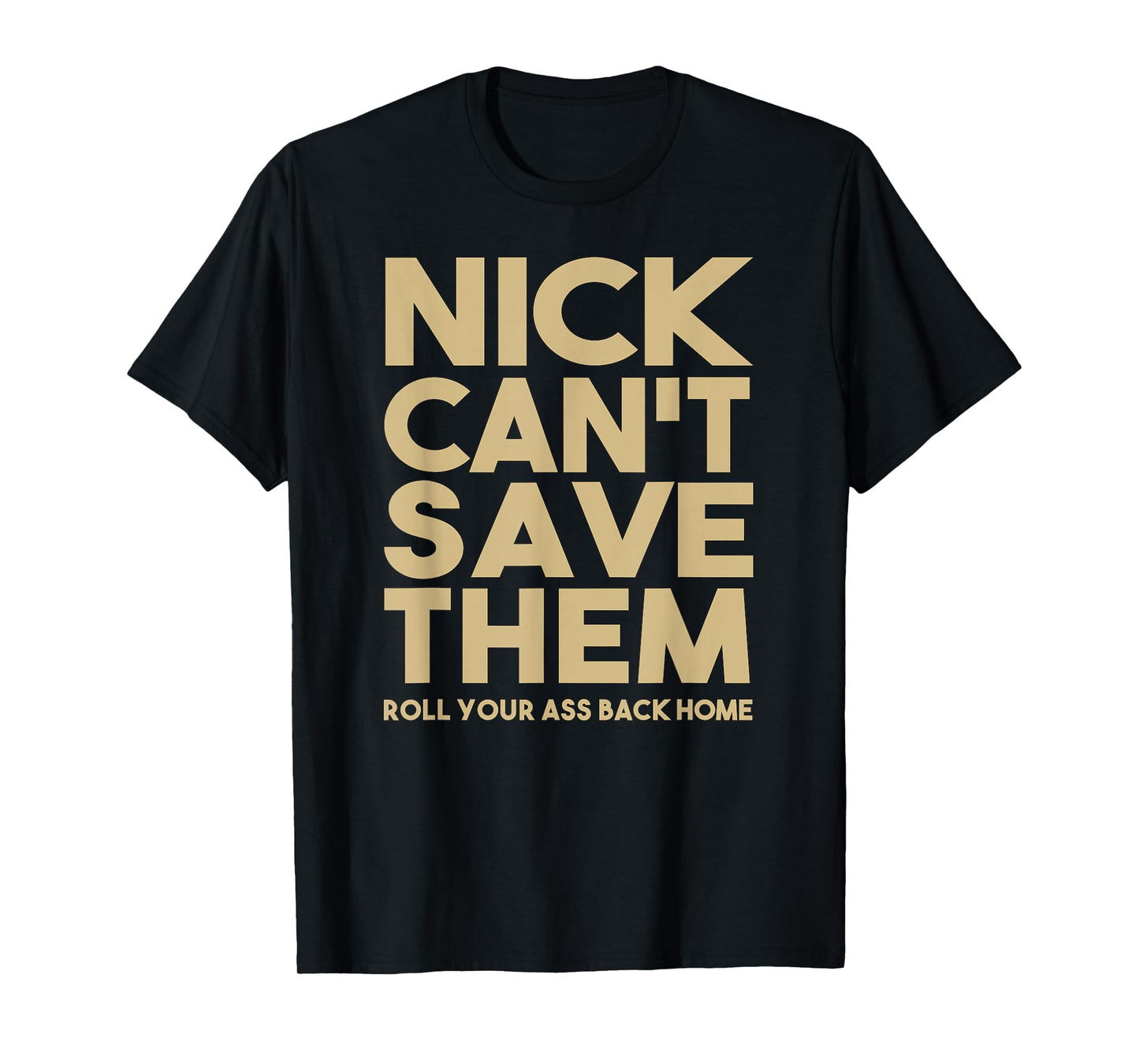 Florida Rivalry Funny Roll Back Home Sarcastic Design T-Shirt