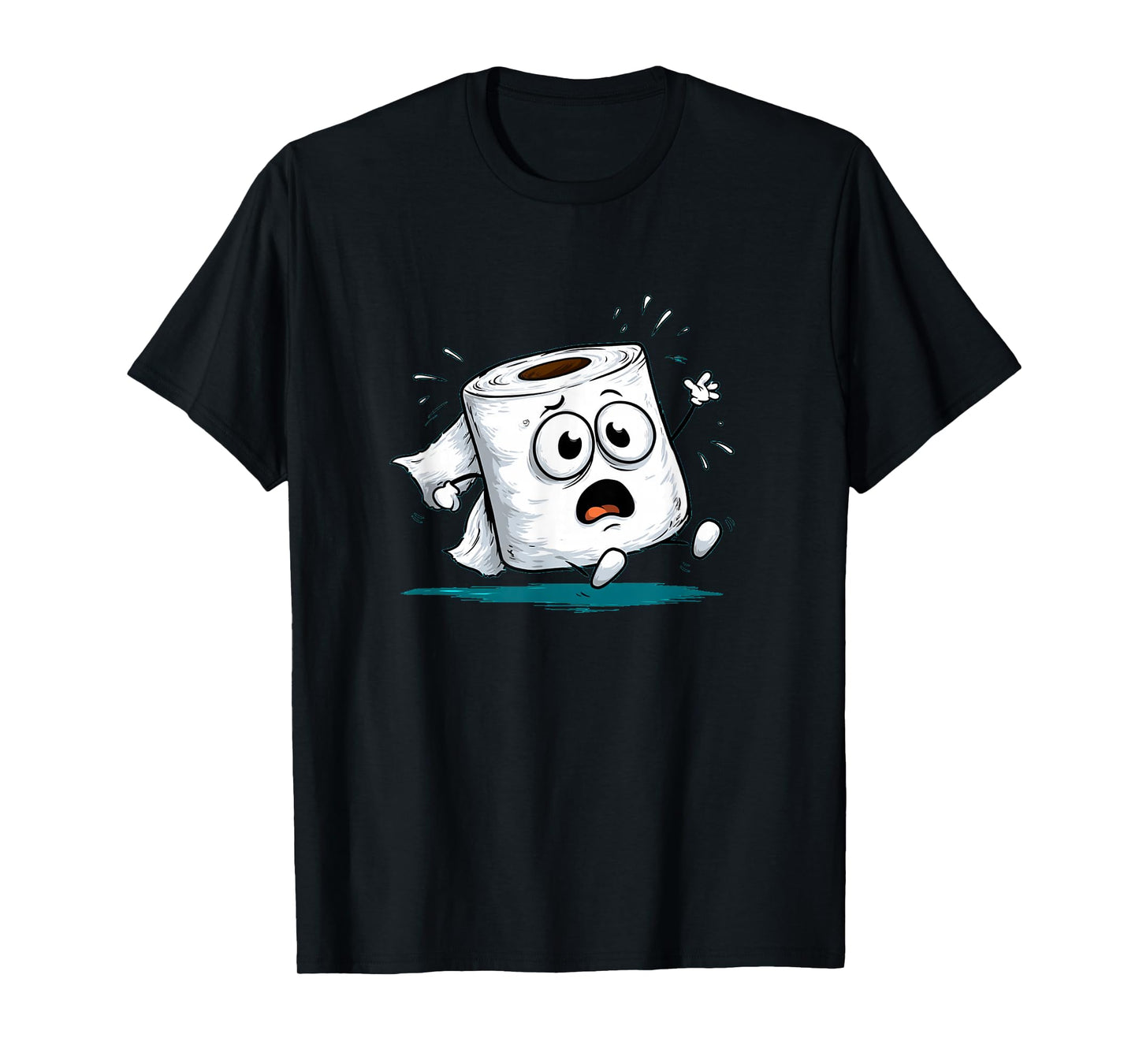 Pretty Toilet Paper Look for Restroom Lovers T-Shirt