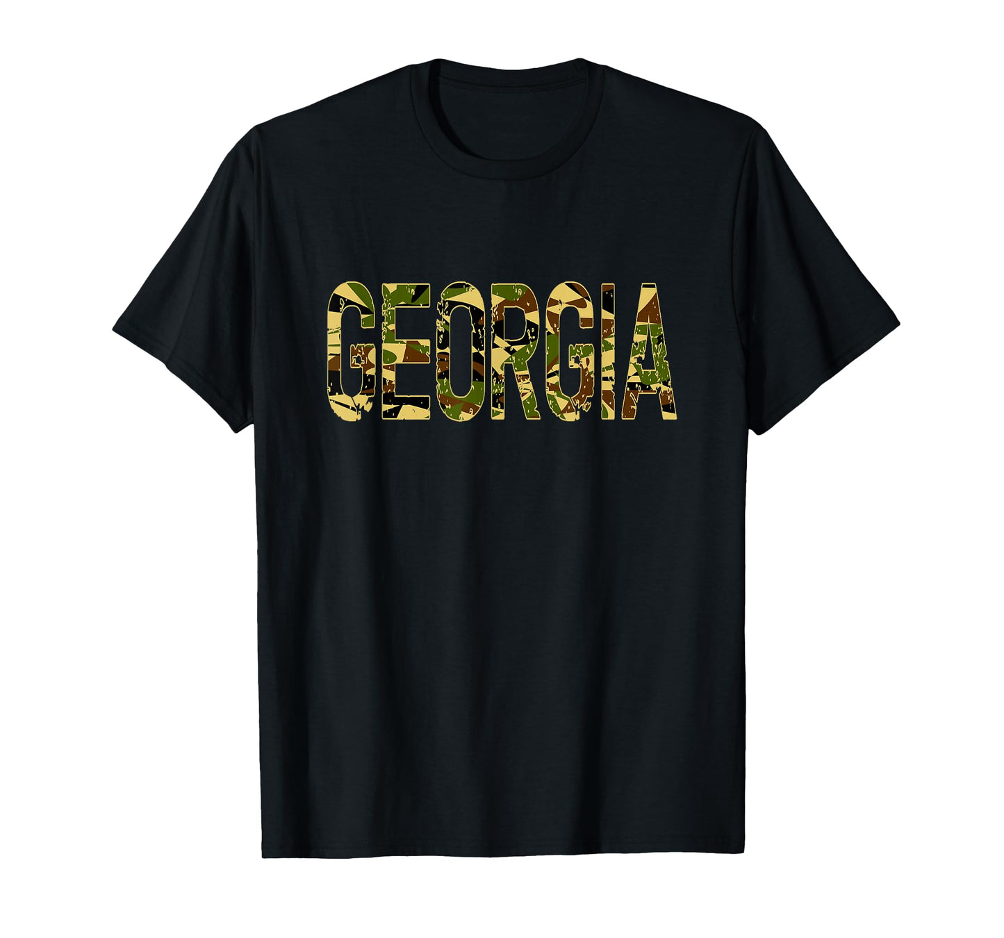 Georgia Camo Distressed T-Shirt