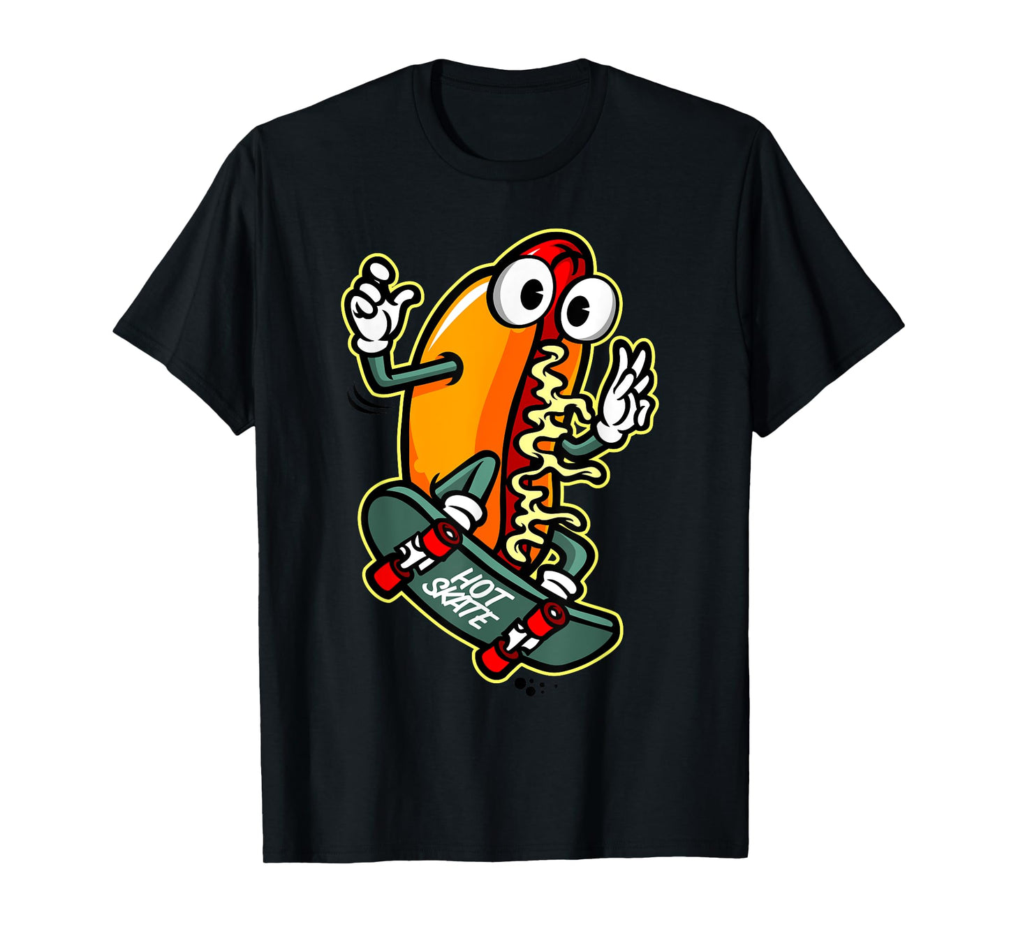 Skateboarding Hot Dog T-Shirt
