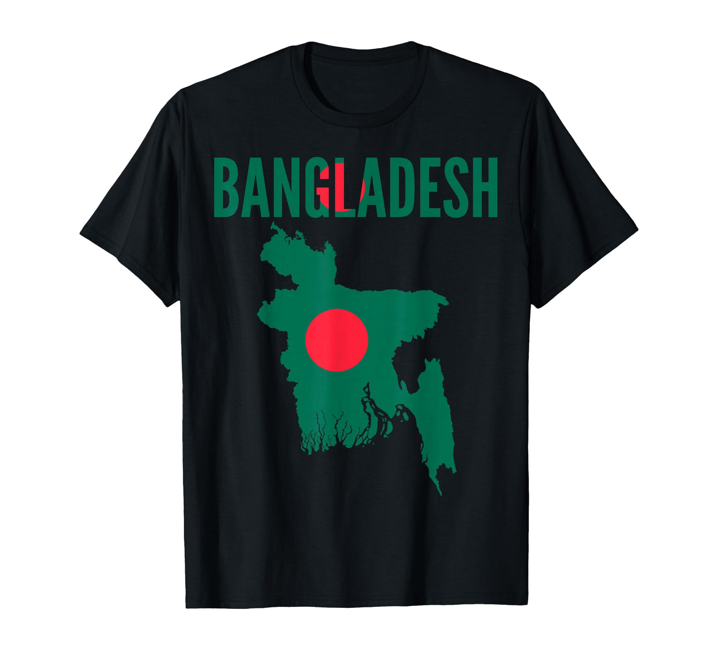 Bangladeshi - Bangladesh Country Map Flag T-Shirt