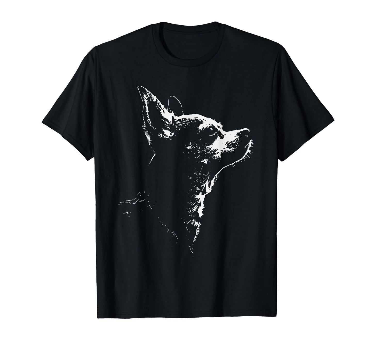Retro Chihuahua Silhouette Graphic For Men Women T-Shirt