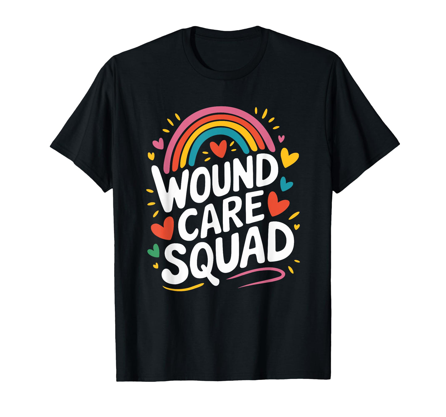 Wound Care Squad, WOCN Ostomy Care and Medical Nursing T-Shirt