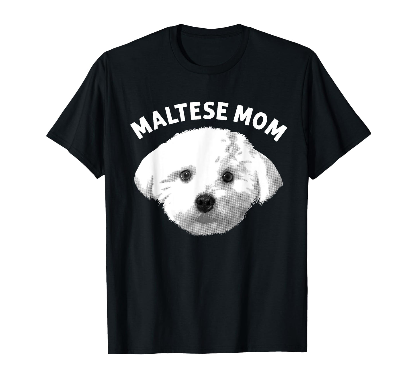 Cool Maltese Mom For Women Girls Dog Groomer Dog Lover Owner T-Shirt