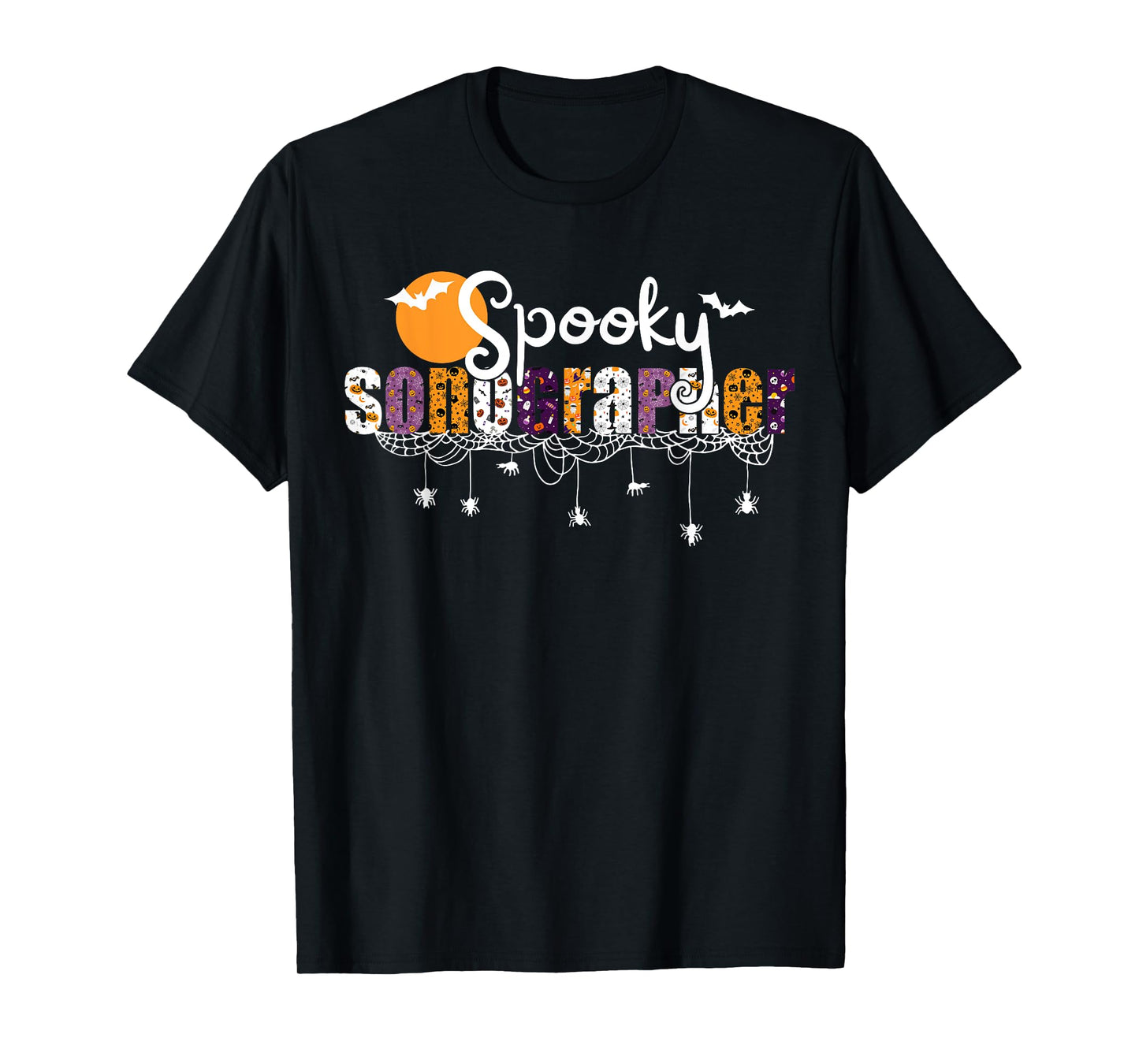 Retro Spooky Sonographer Halloween Ultrasound Technologist T-Shirt