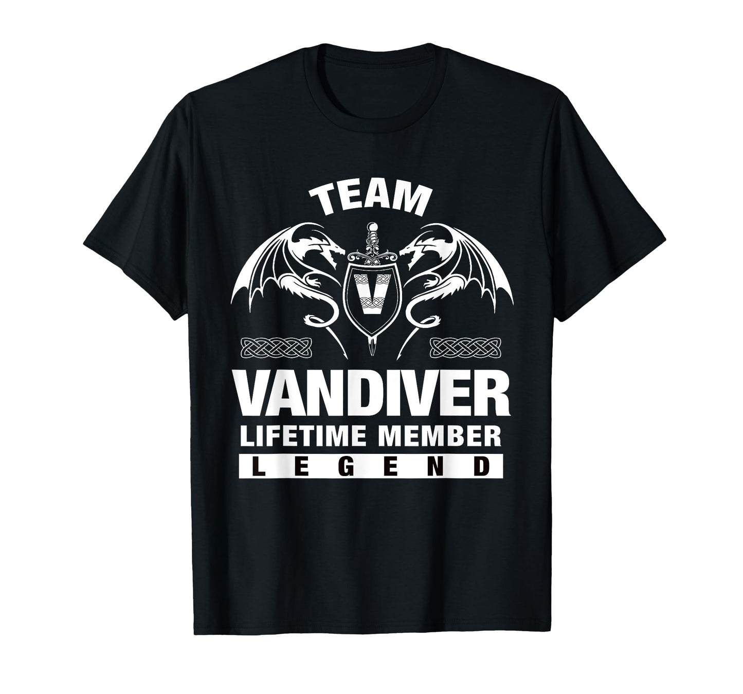 Team VANDIVER - Lifetime Member Gifts T-Shirt