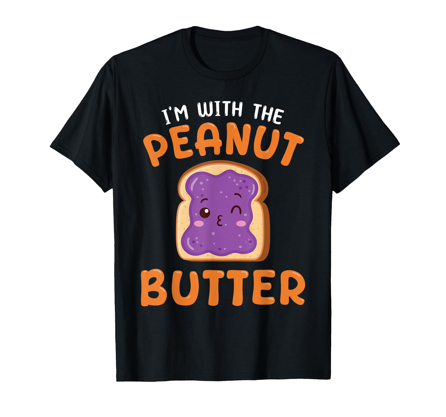 Jelly-Peanut Butter Funny Matching Couple Best Friend T-Shirt