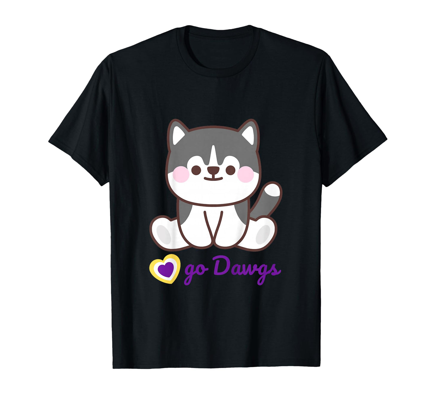 Kids Go Dawgs - Kids Youth UW Gameday T-Shirt