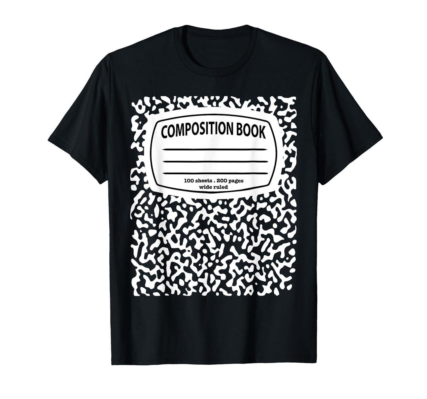 Composition Notebook Matching Teacher Group Halloween Outfit T-Shirt