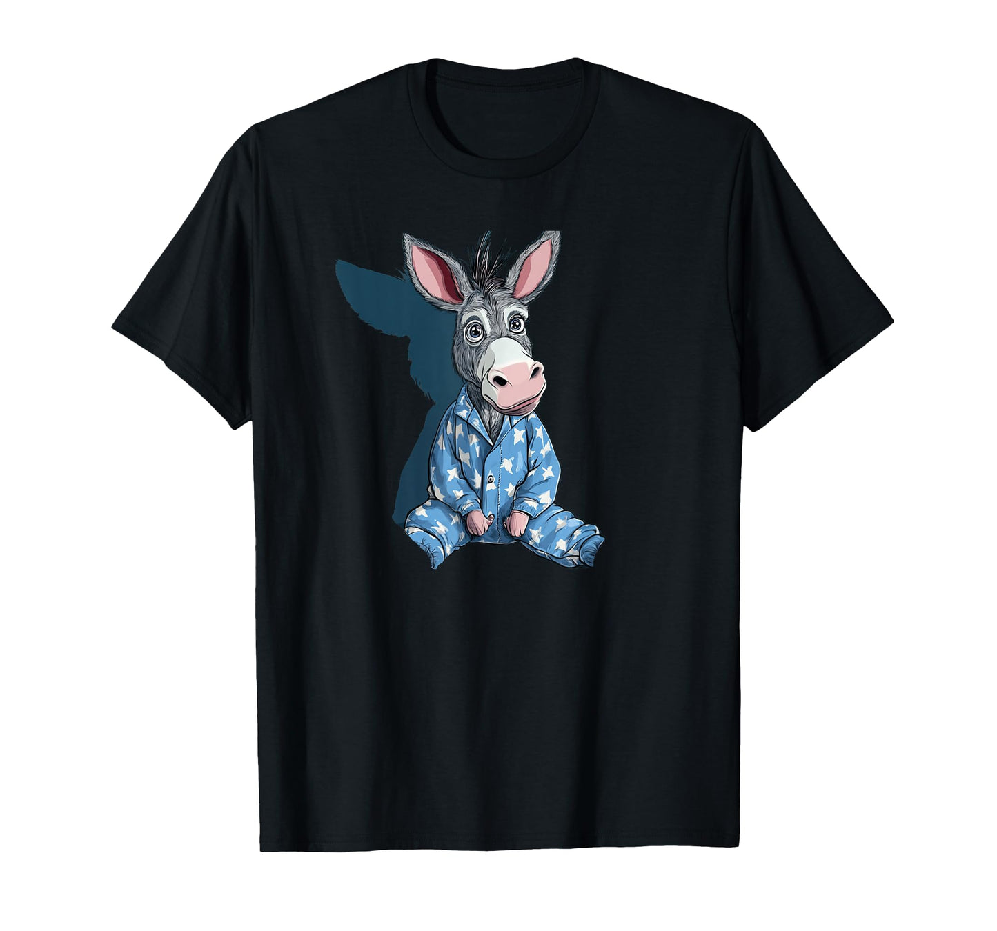 Fun Donkey in Pajama Outfit T-Shirt