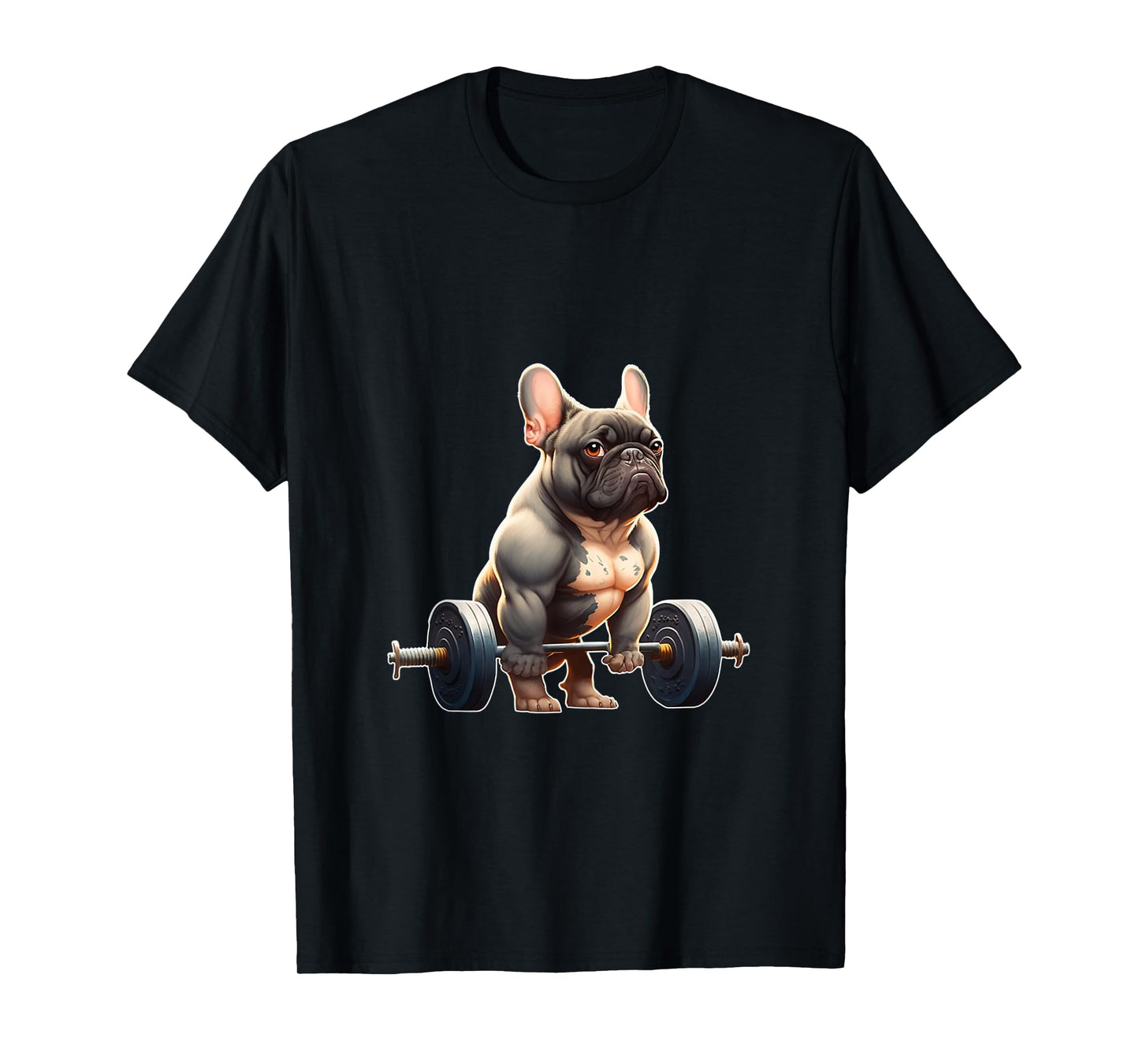 Funny French Bulldog Bodybuilding Gym Frenchie Weightlifter Tank Top