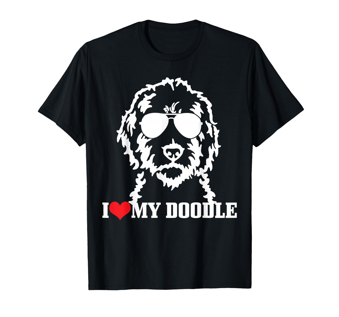 Goldendoodle I Love My Doodle Mom Labradoodle Dog Funny Gift T-Shirt