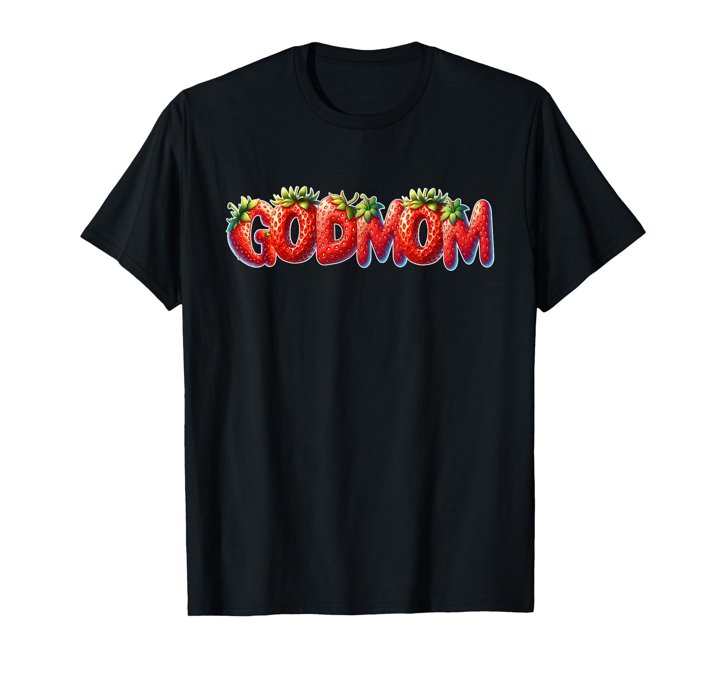 Strawberry Mommy Godmom Birthday Party T-Shirt