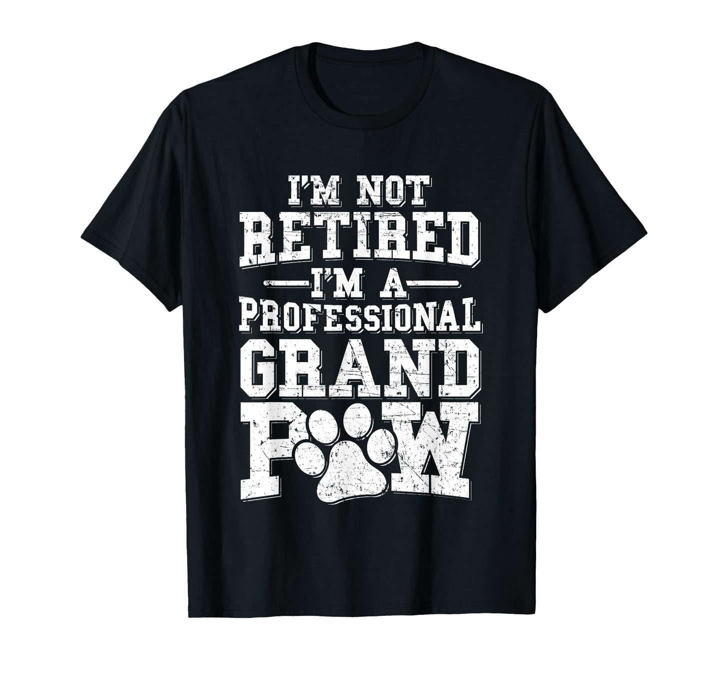 Grandpaw Dog Grandpa Shirts Grand Paw Gifts Men Grandfather T-Shirt