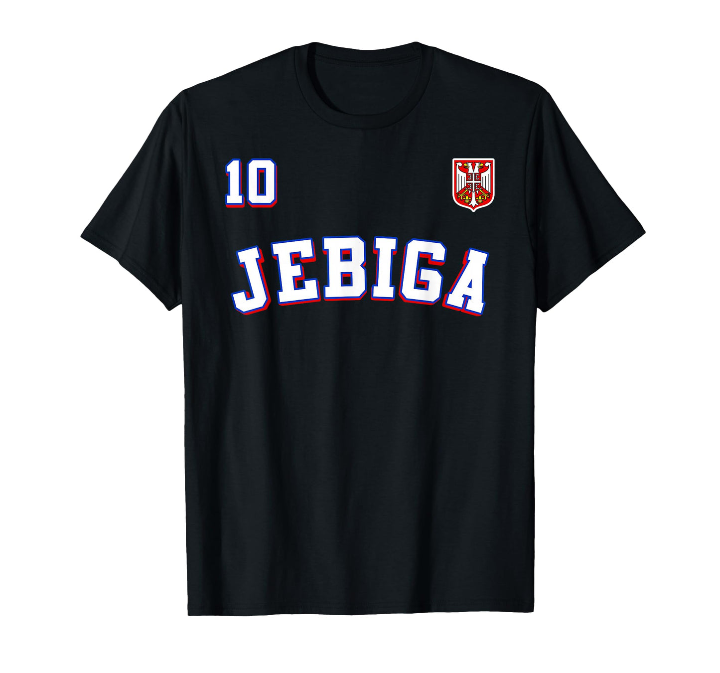 JEBIGA Serbian Flag Pride of Serbia Funny Balkan T-Shirt