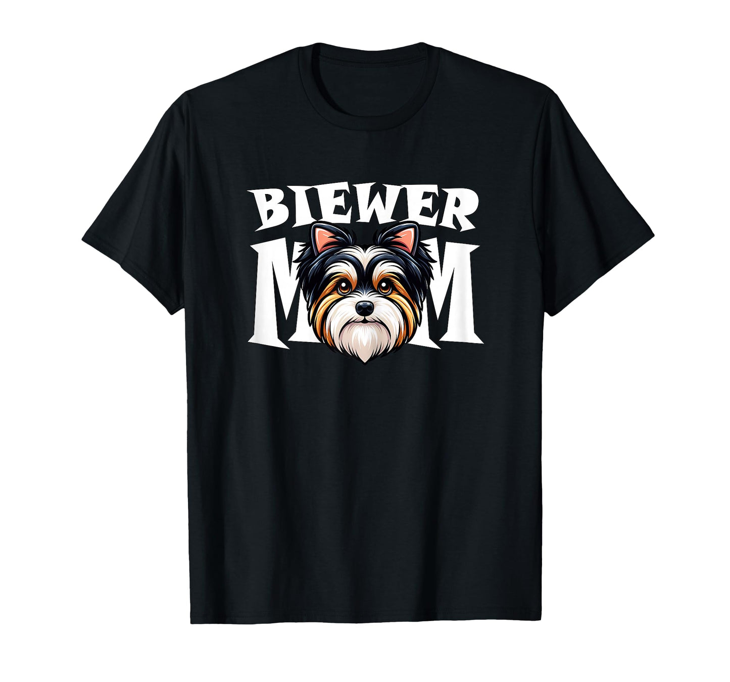 Biewer Terrier Mom Cute Dog Mother T-Shirt