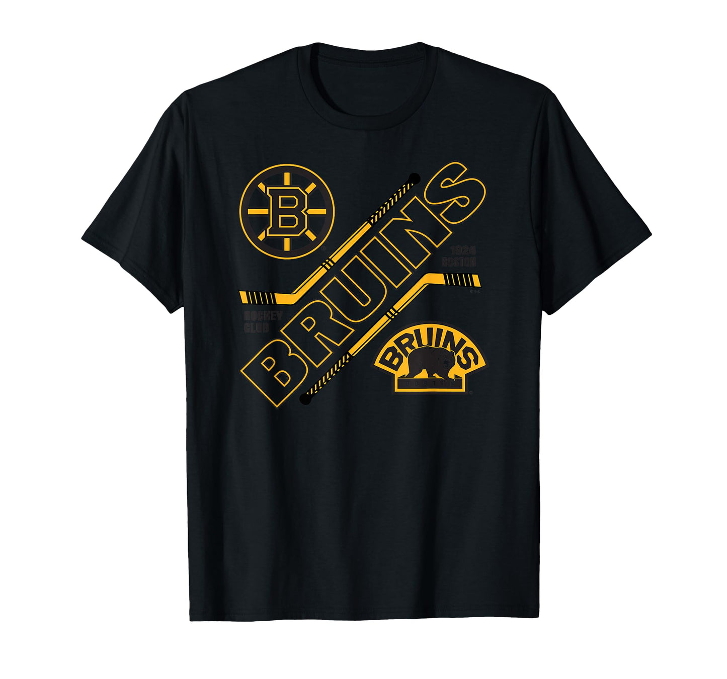 Boston Bruins Force White Officially Licensed T-Shirt
