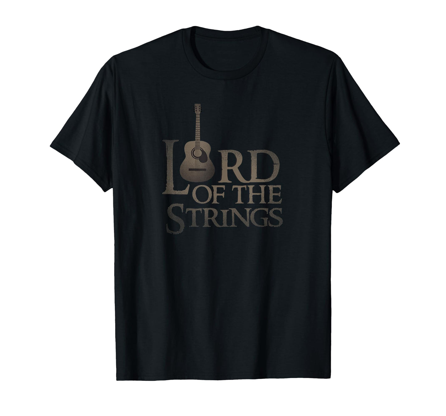 Lord Of The Strings, Acoustic Guitar T-Shirt T-Shirt