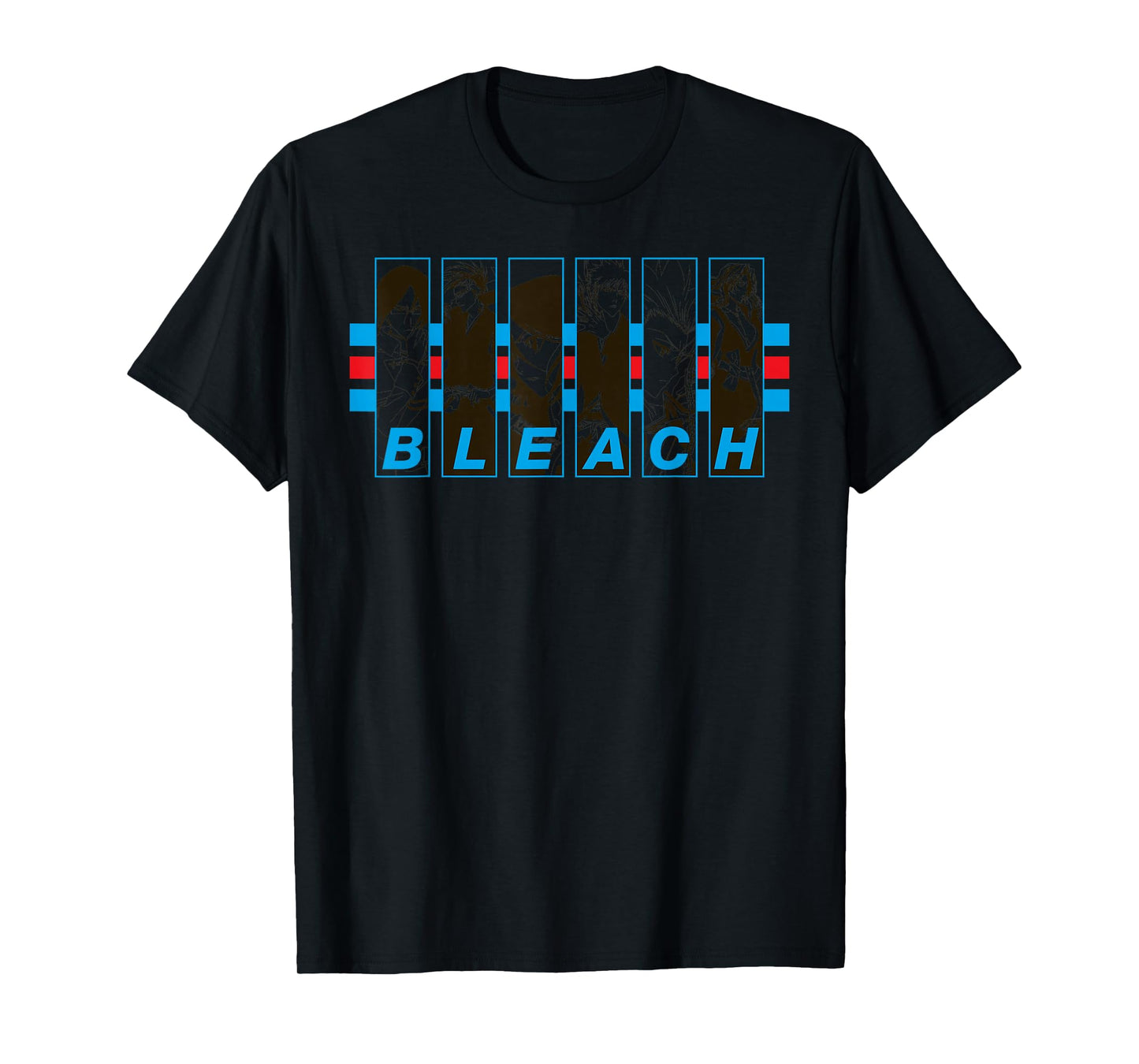 Bleach 5 Character Frames Anime T-Shirt