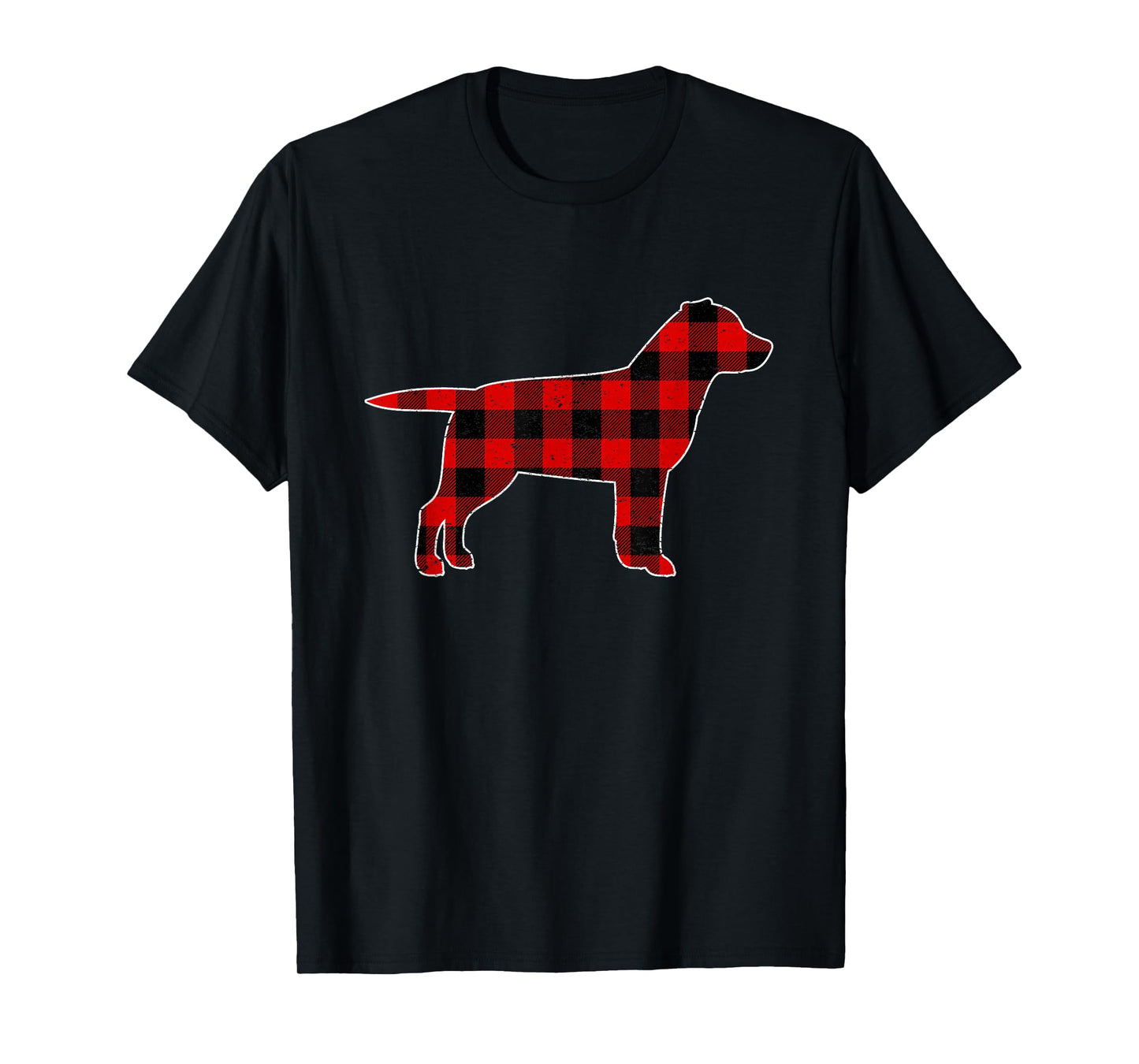 Christmas Buffalo Plaid Labrador Shirt, Christmas Dog Pajama T-Shirt for Men Women Kids