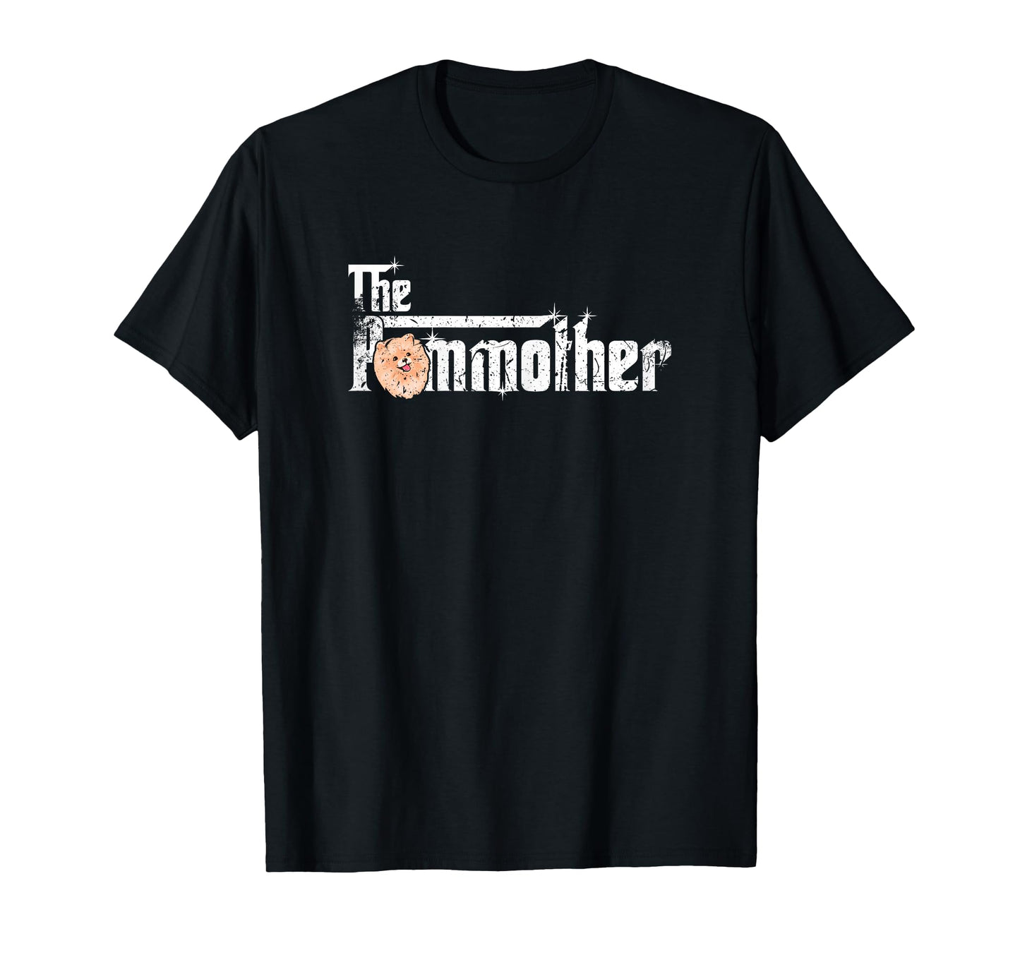 The Pommother! Pom Mom Shirt Fun Cute Pomeranian Mother Dog T-Shirt