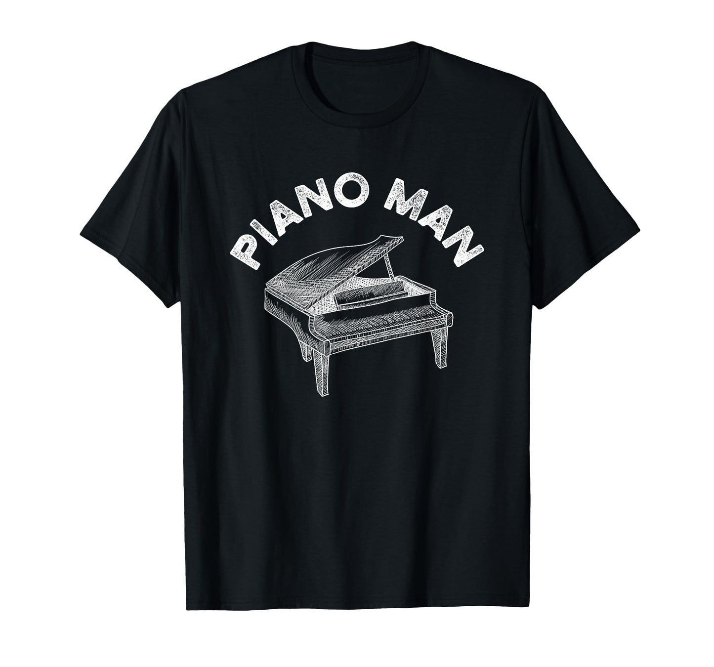 Baby Grand Piano Man Teacher Student Pianist Gifts T-Shirt