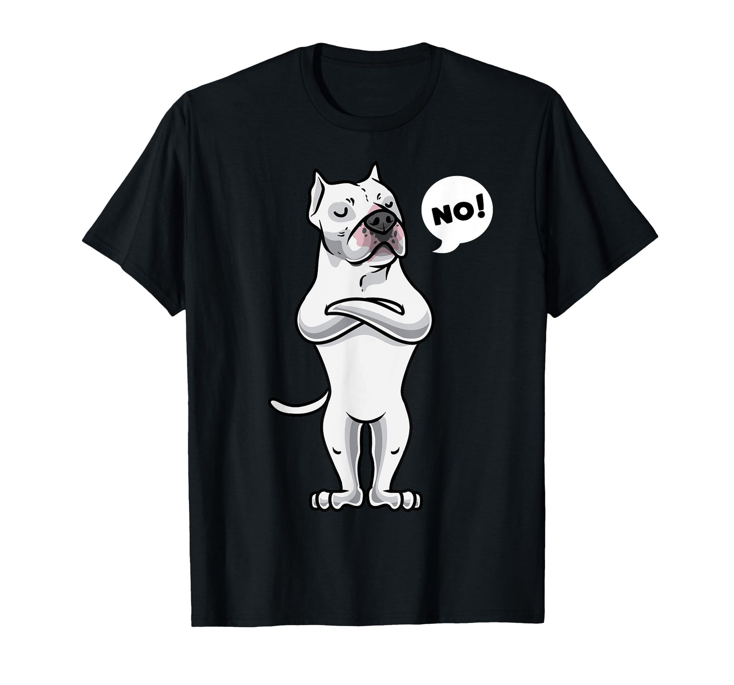 Stubborn Argentine Dogo Argentino Dog funny T-Shirt for Men Women Girls Kids