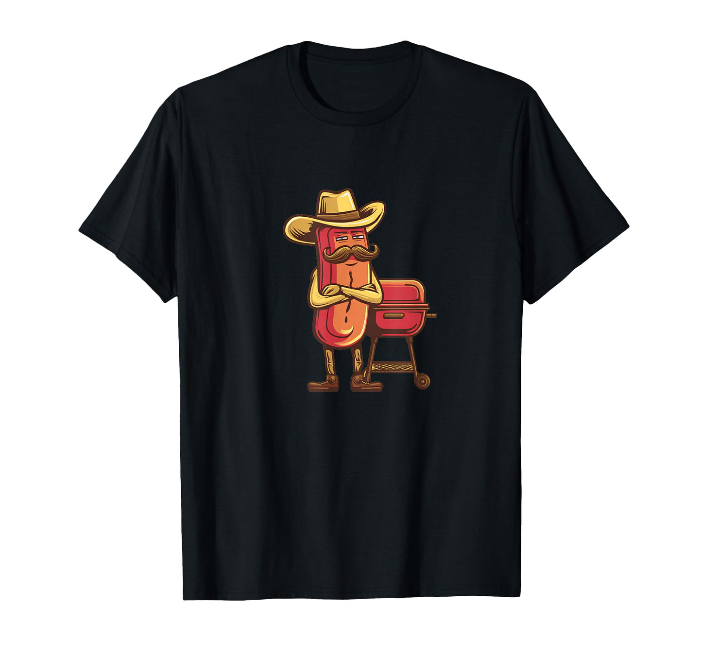 Awesome Weenie BBQ Costume for Hotdogs and Barbecue Lovers T-Shirt