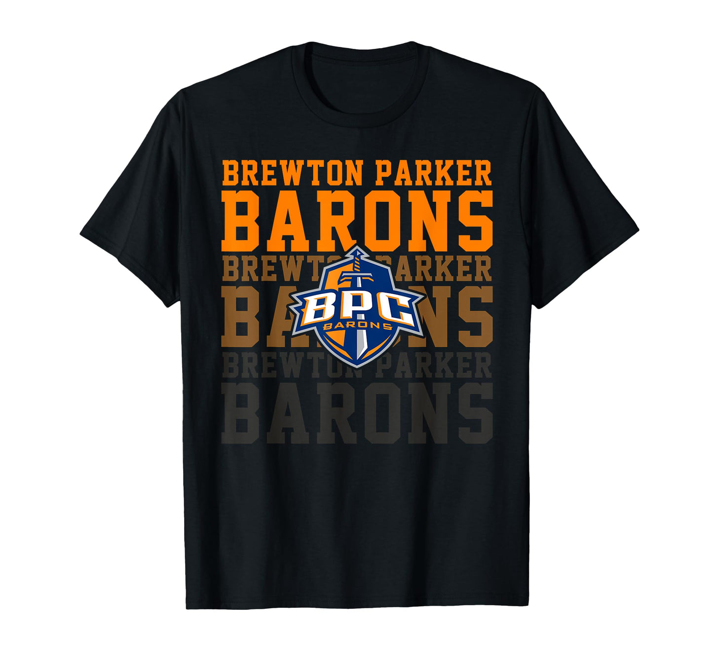 Brewton-Parker College Barons Retro Vintage Sports Men Women T-Shirt