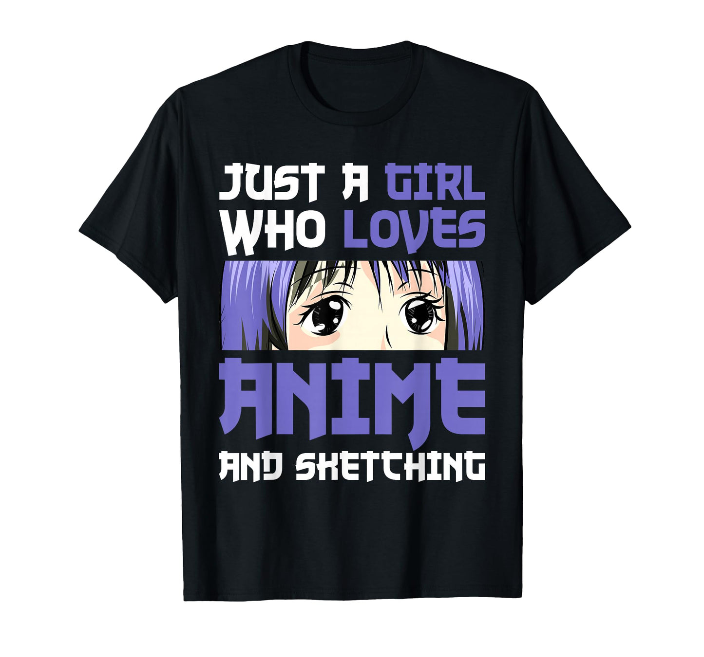 Japanese Manga Drawing Otaku Gift Girl Anime T-Shirt