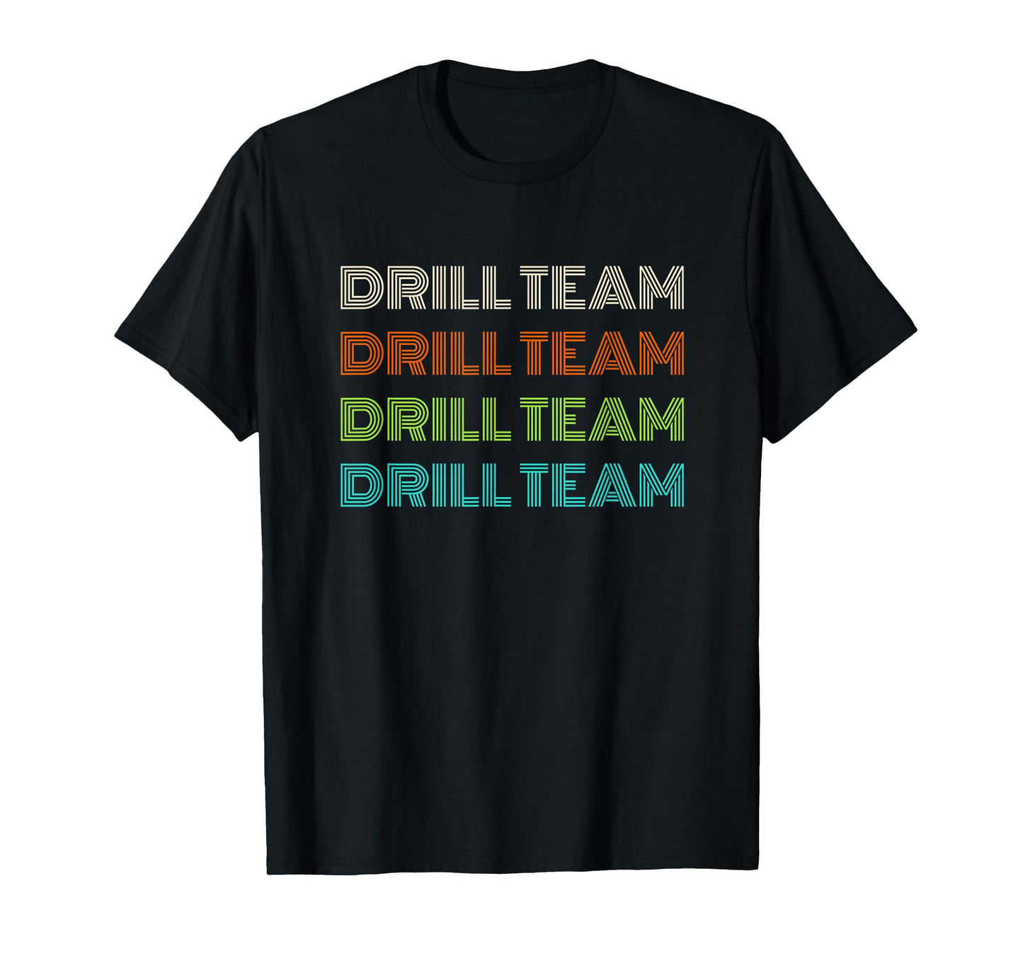 Classic 1970's Drill Team T-Shirt T-Shirt