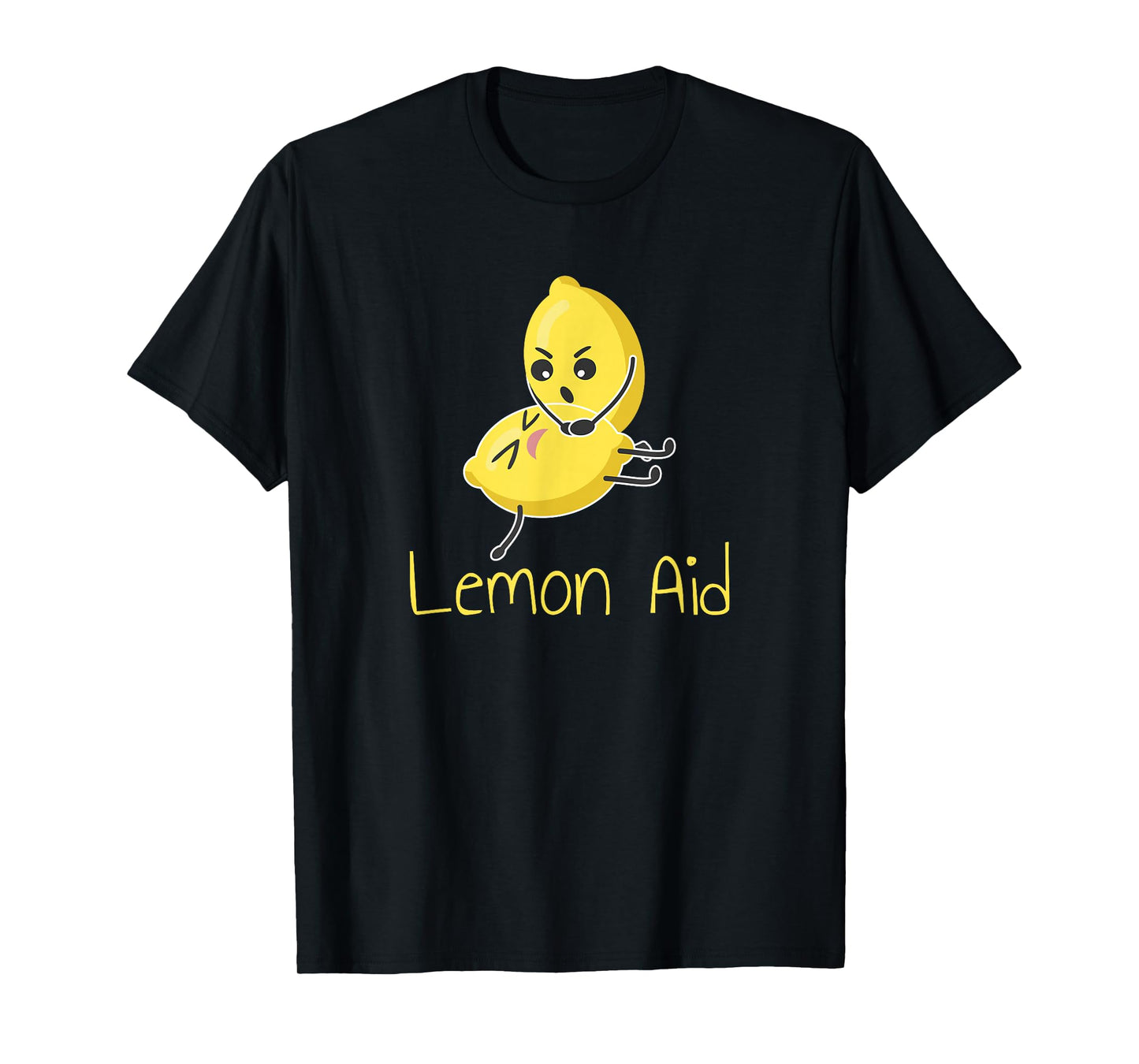 Funny LemonAid T-Shirt - Lemon First Aid Pun Joke Tee T-Shirt