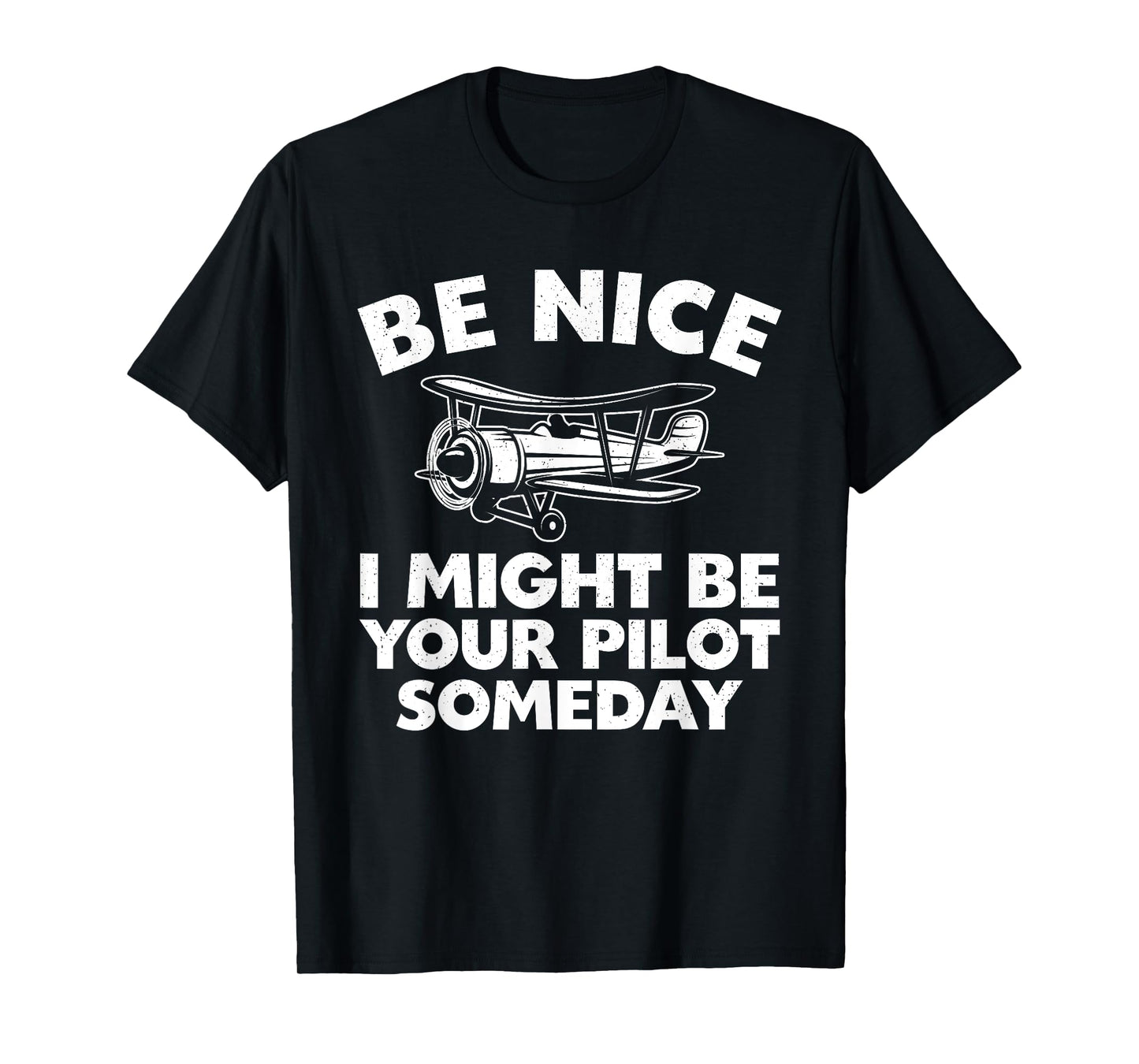 Funny Pilot Design For Men Women Aviation Airplane Pilot T-Shirt