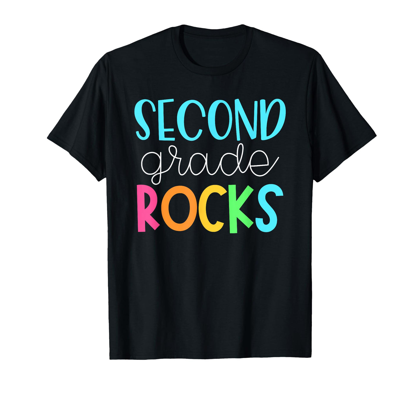 2nd Teacher Team Shirts - Second Grade Rocks T-Shirt