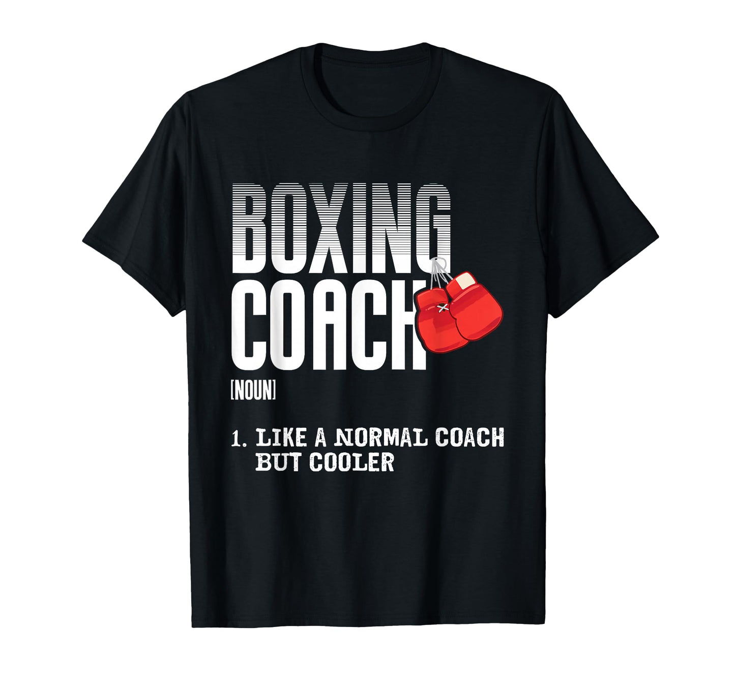 Boxing Coach Funny Sports Definition Trainers T-Shirt