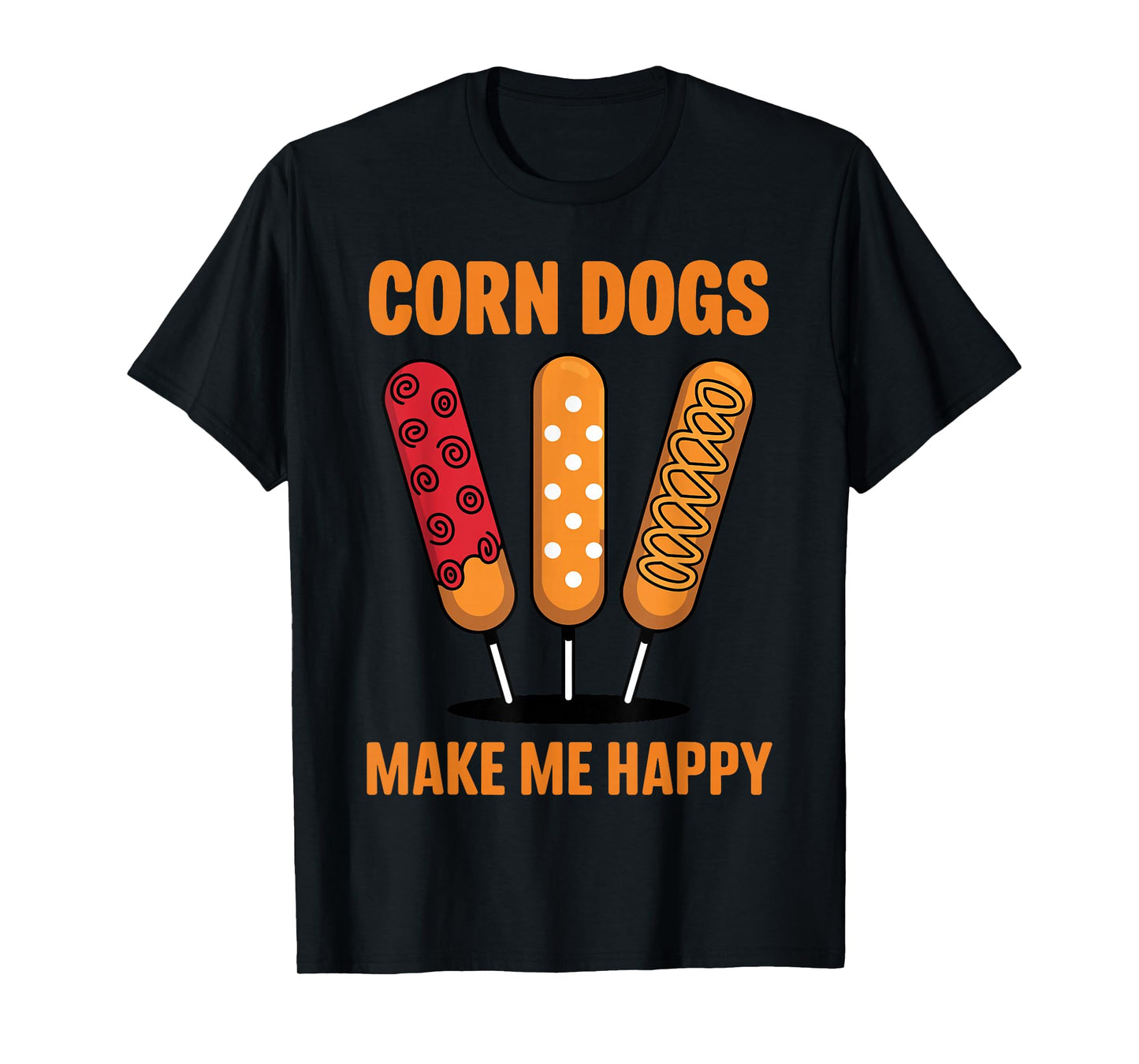 Cool Corn Dog Novelty for Men Women Adult Corn Dog Lover T-Shirt
