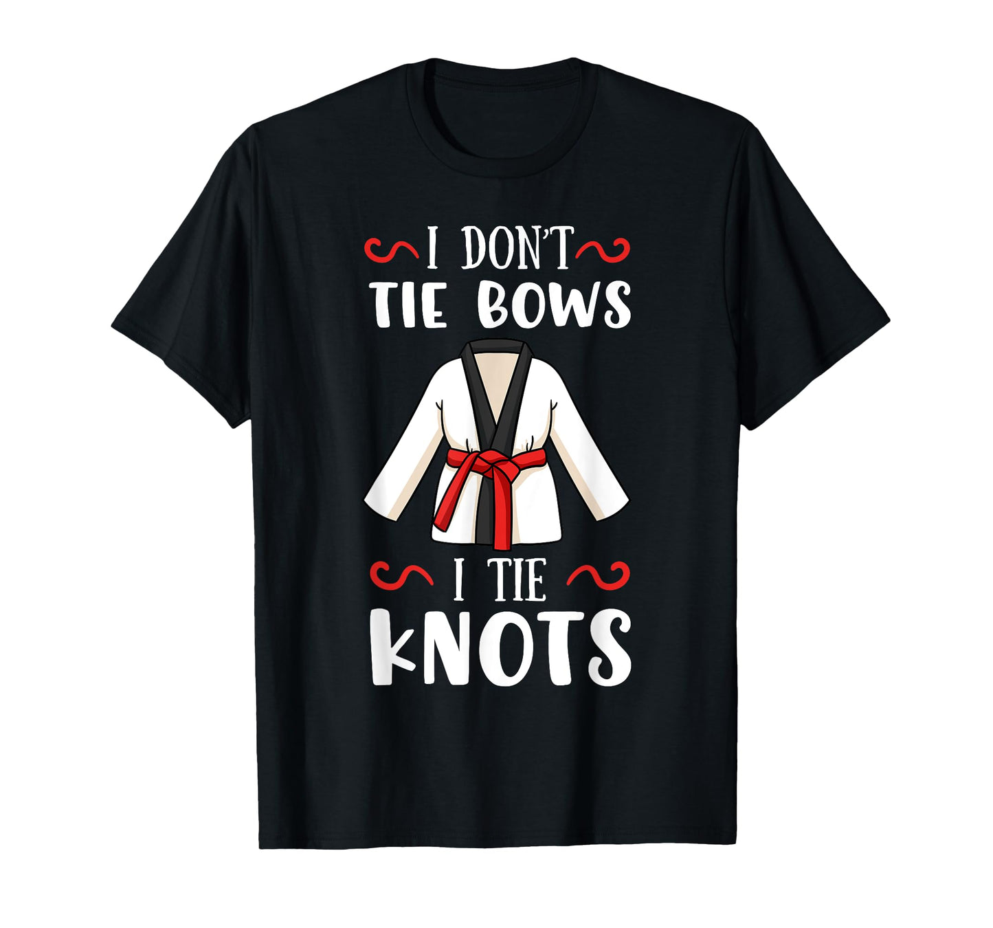 Karate Teacher Karateka Student Martial Arts Red Belter T-Shirt for Men Women Girls Kids