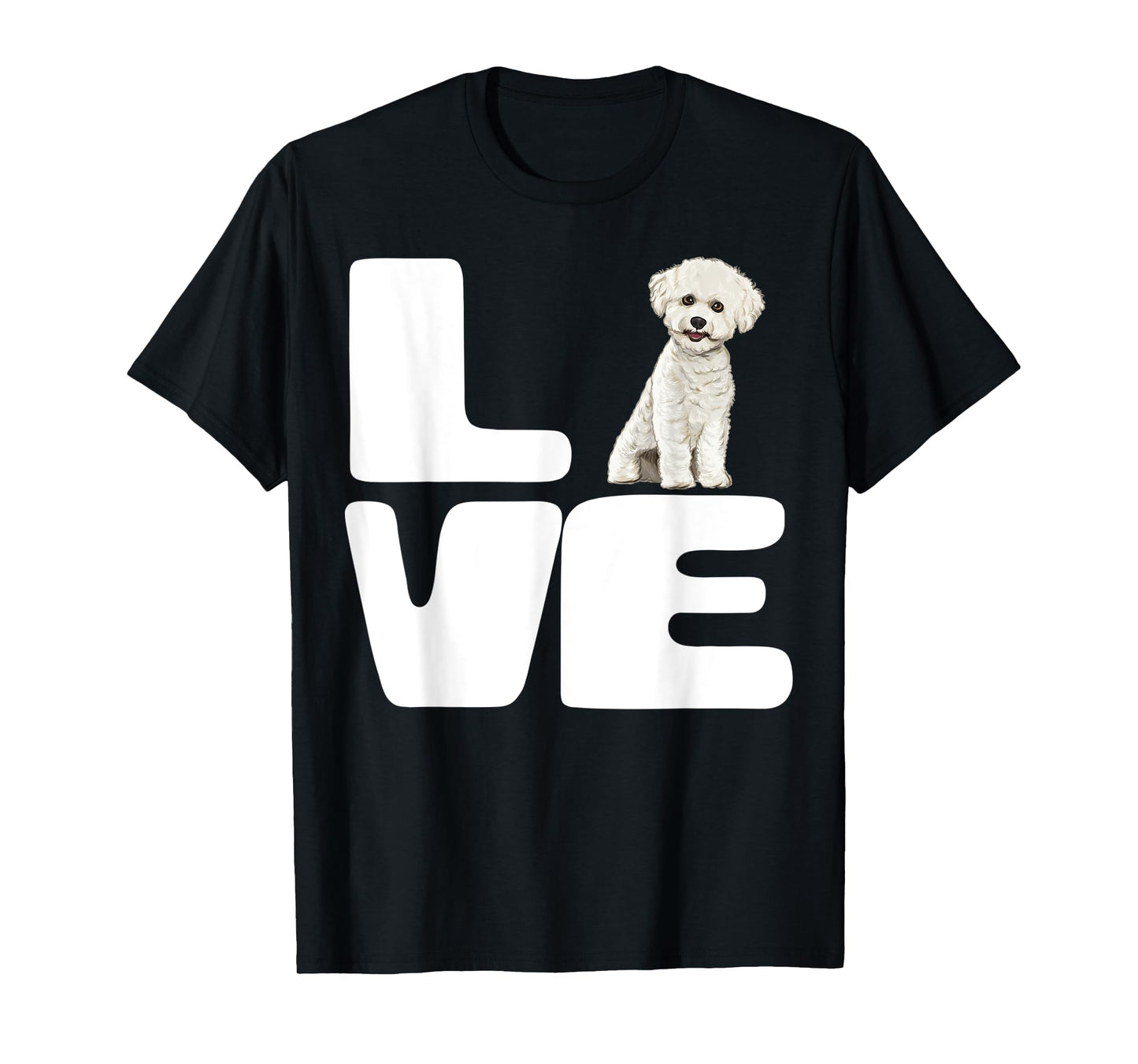 Love My Bichons Frise Dog Lover Gift T-Shirt for Men Women