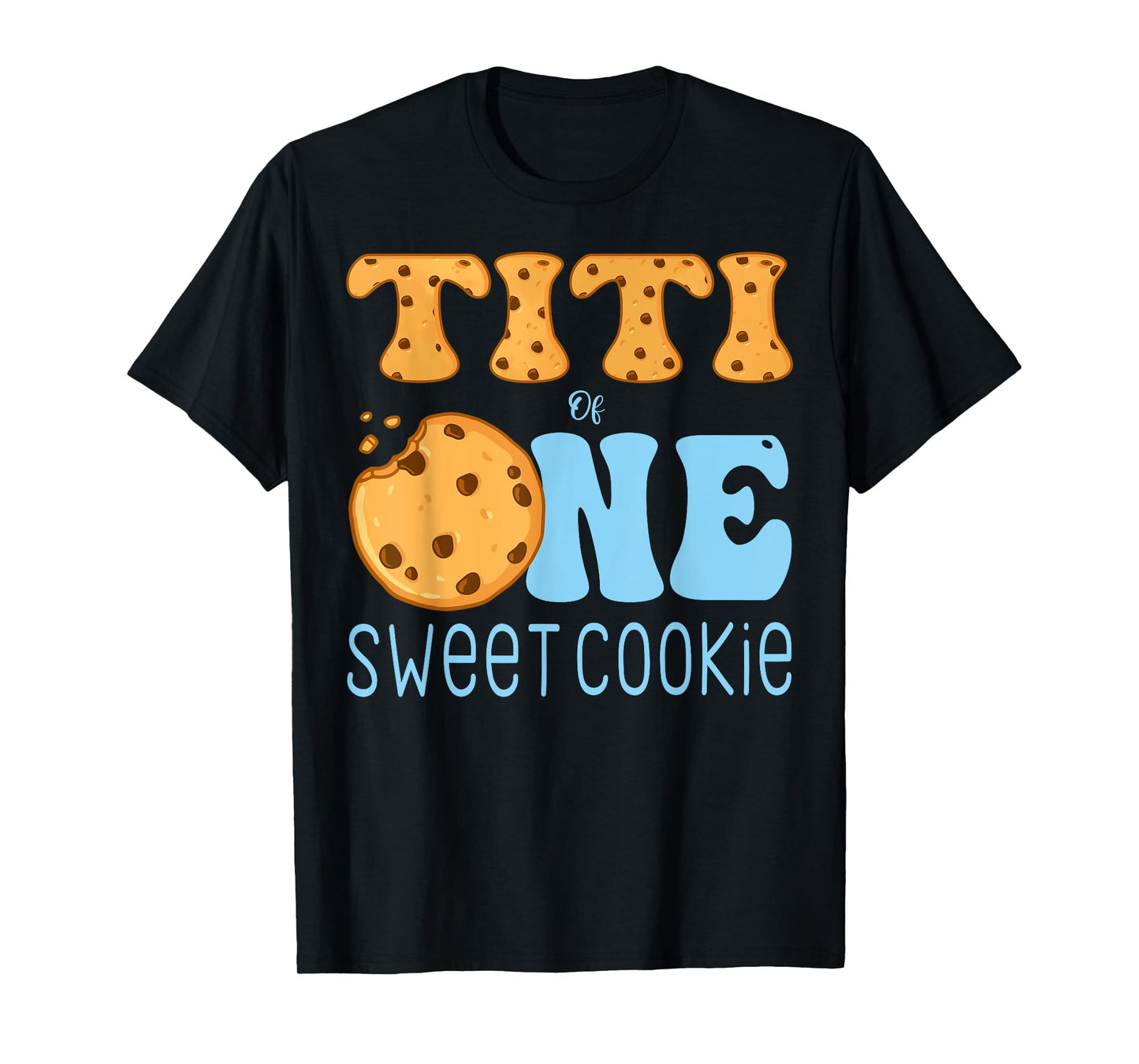 Titi Of One Sweet Cookies And Milk Birthday Party T-Shirt