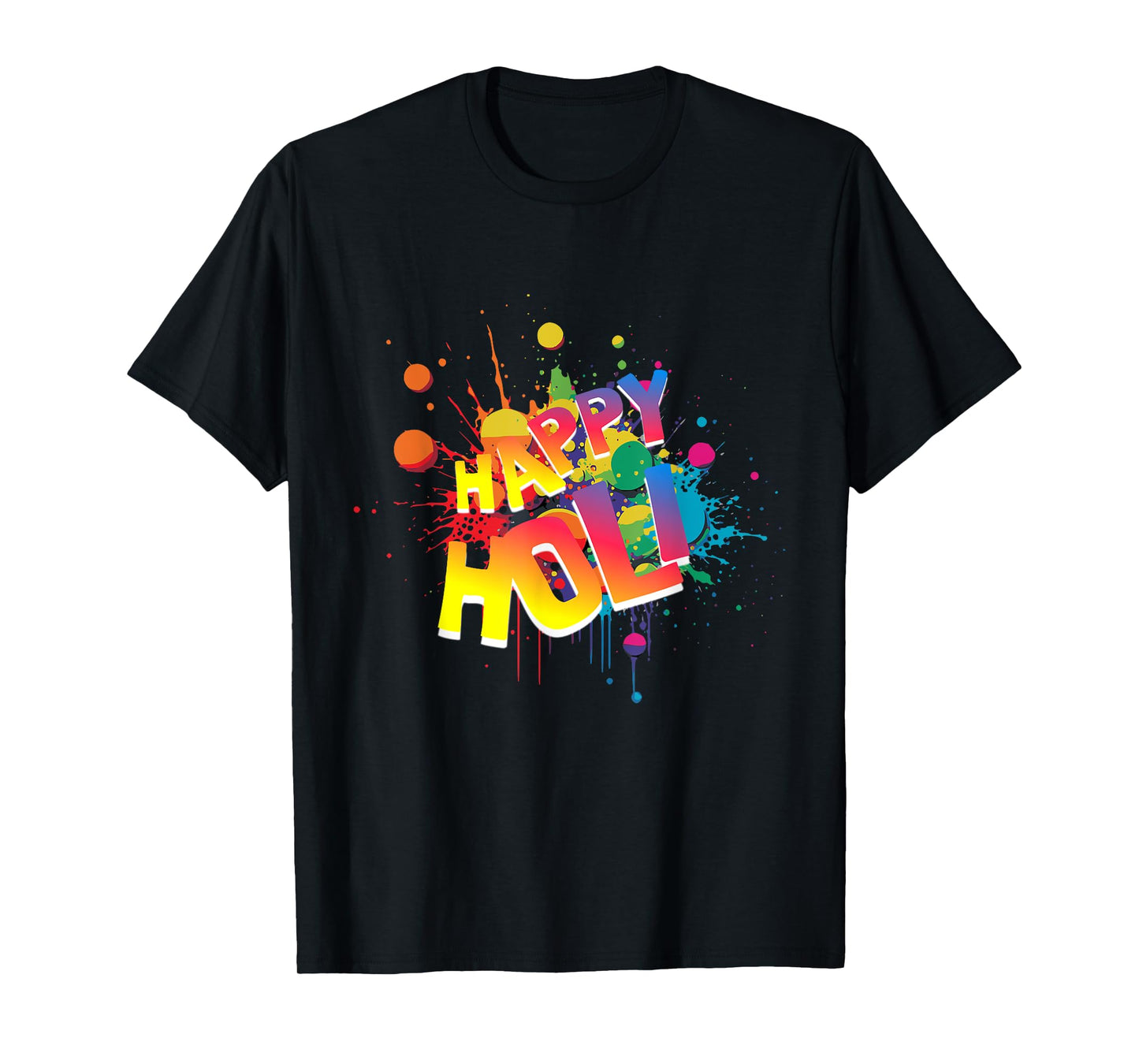 Happy Holi Festival of Colors India Hindu Men Women Kids T-Shirt